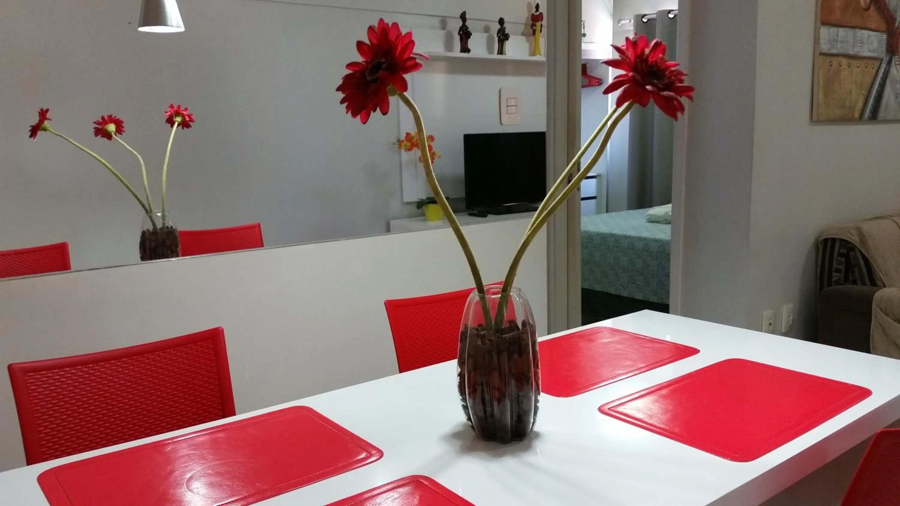 Dining area in Edifício Galés da Pajuçara