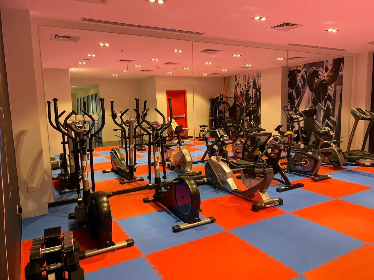Fitness centre/facilities in Holiday Villa Hail
