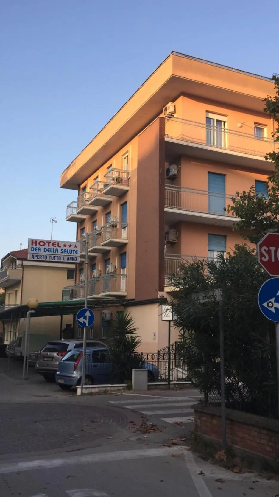 Property building in Dea Della Salute Hotel