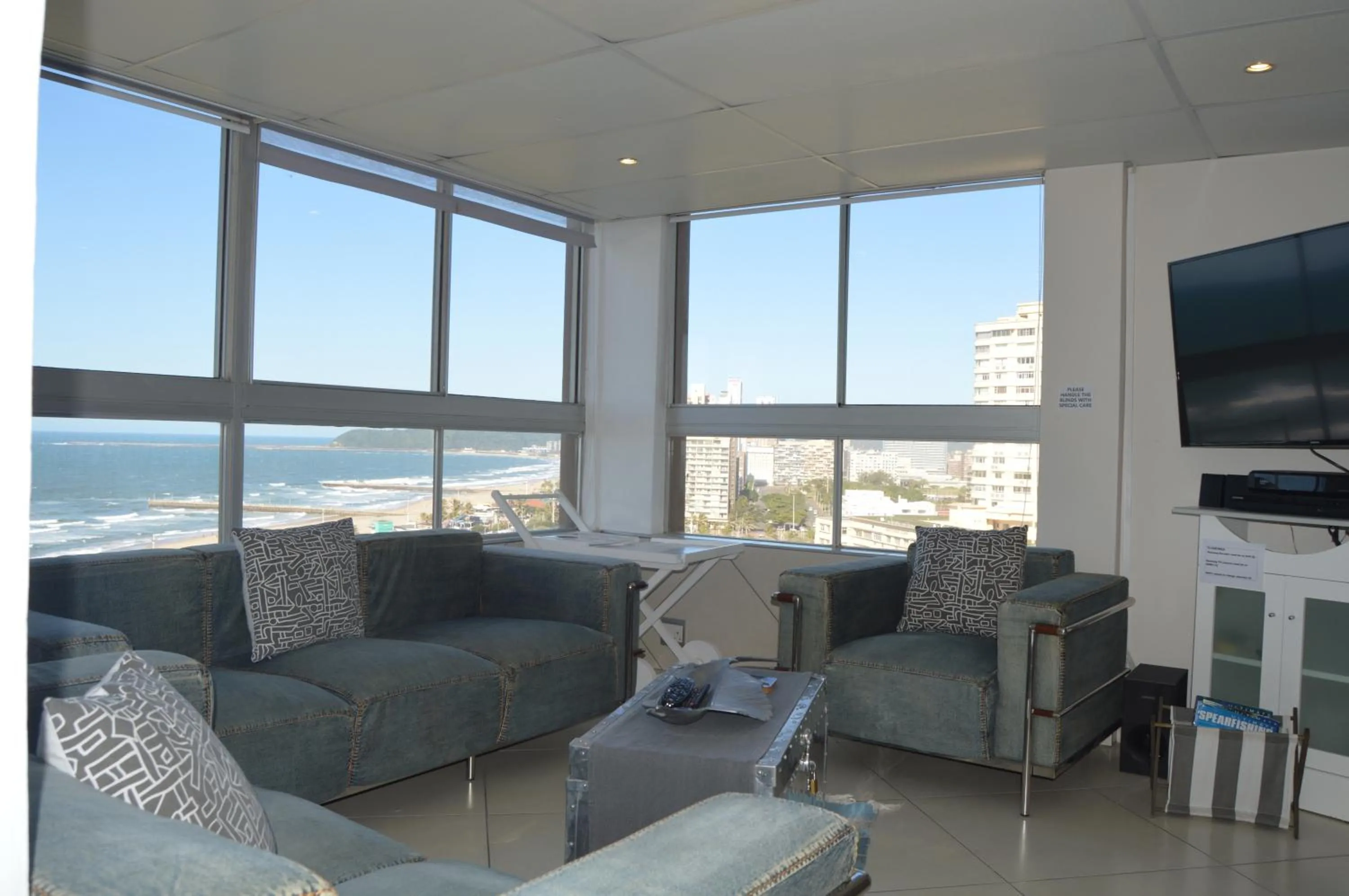 Living room in Accommodation Front - Classy 4 Sleeper with Ocean Views