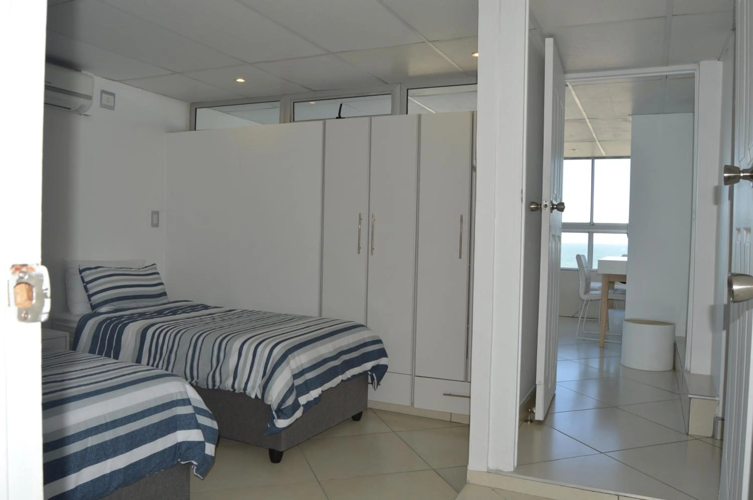 Bedroom, Bed in Accommodation Front - Classy 4 Sleeper with Ocean Views