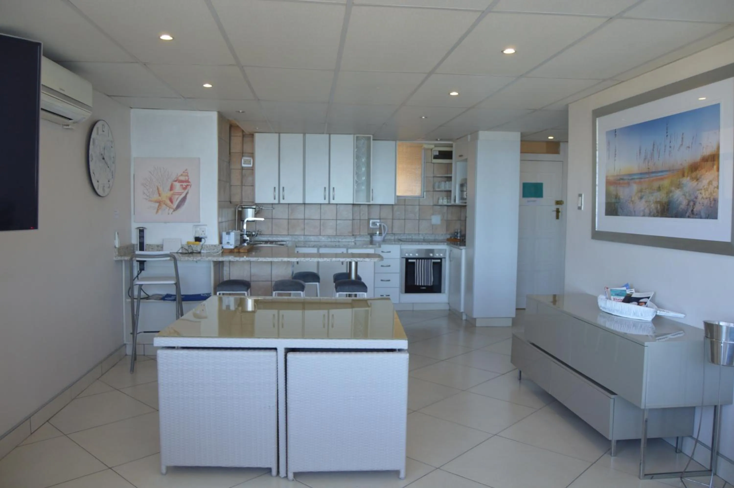 Dining area in Accommodation Front - Classy 4 Sleeper with Ocean Views