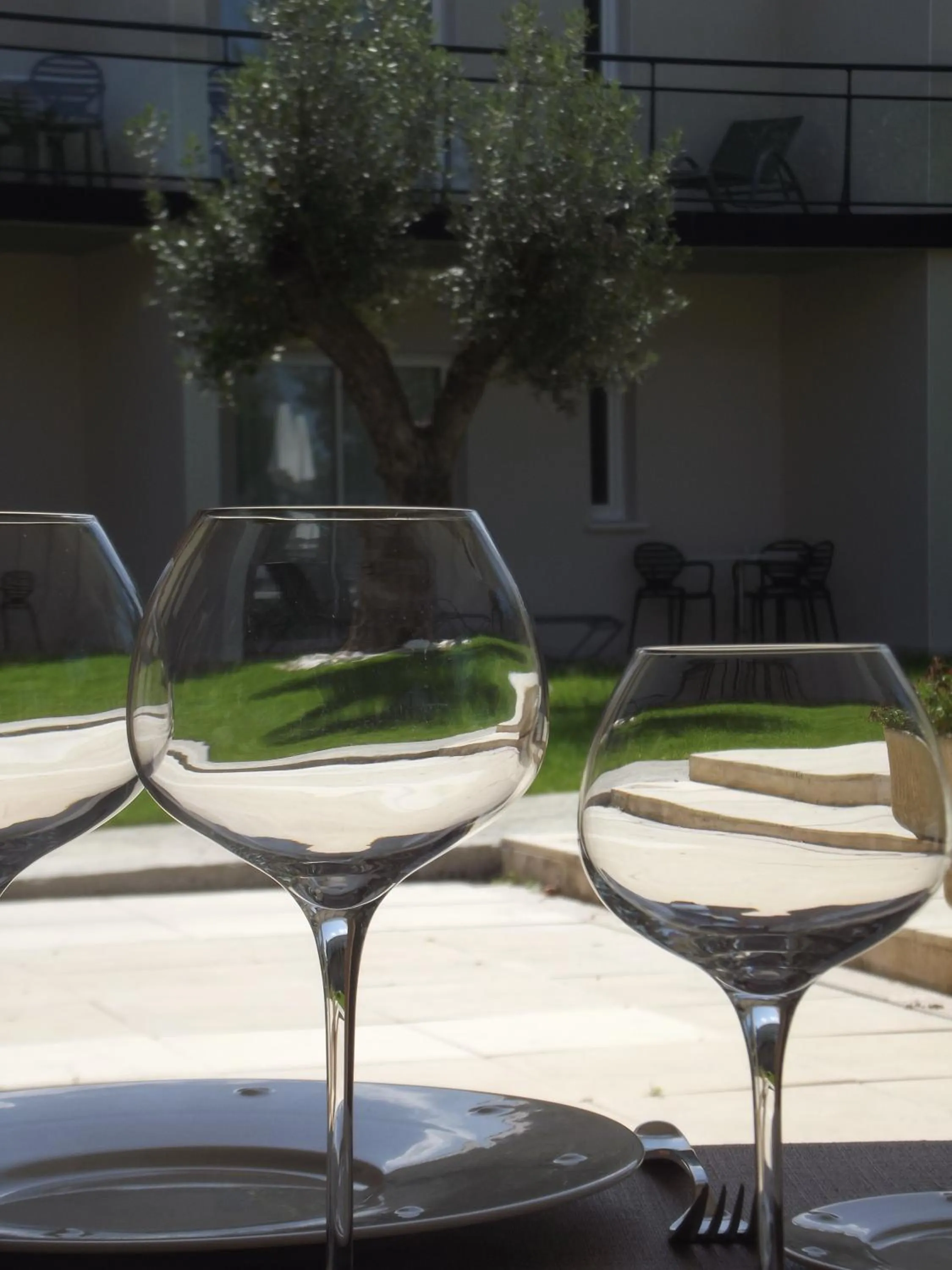 Patio in Le Domaine des Oliviers