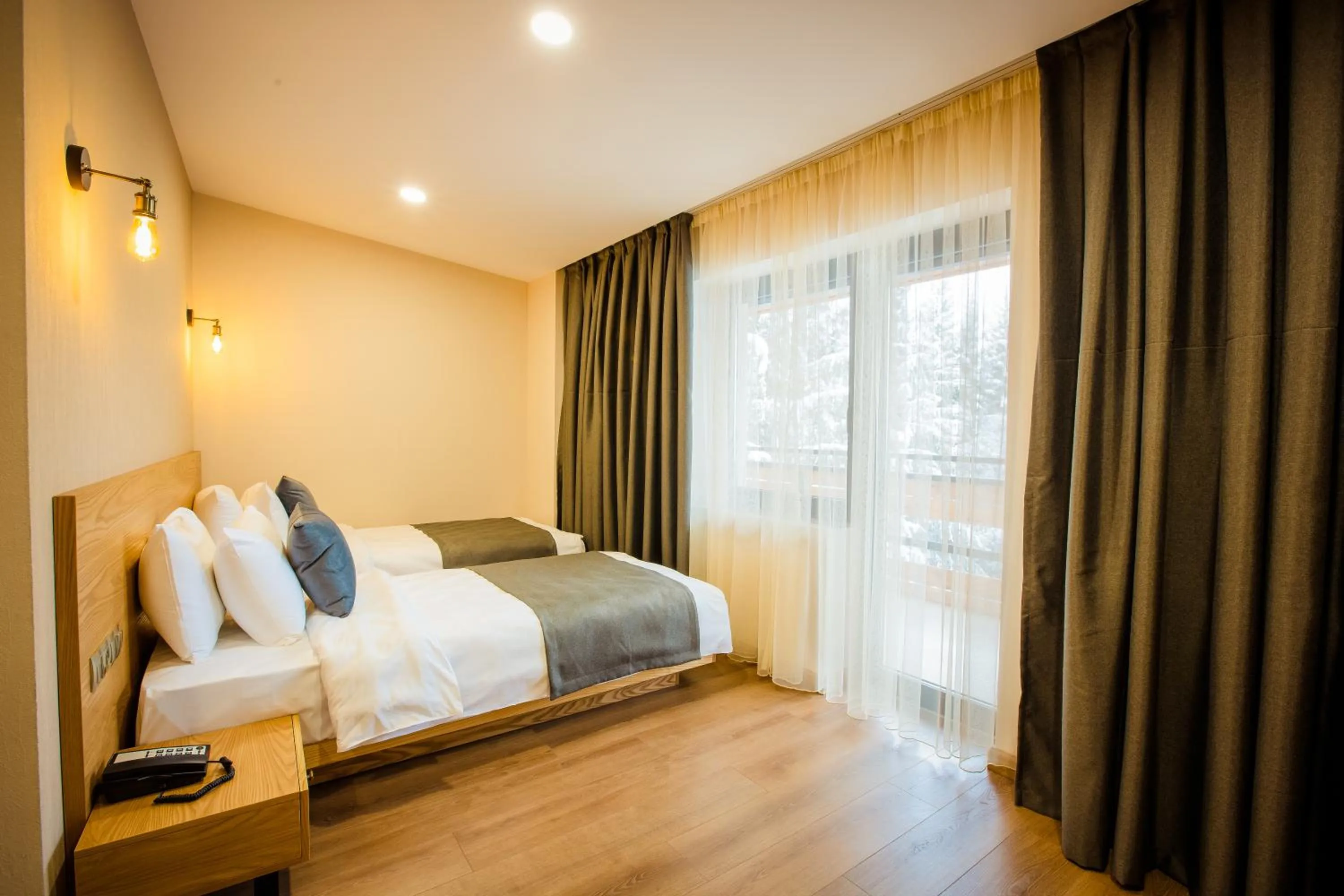 Bed in Bakuriani Inn