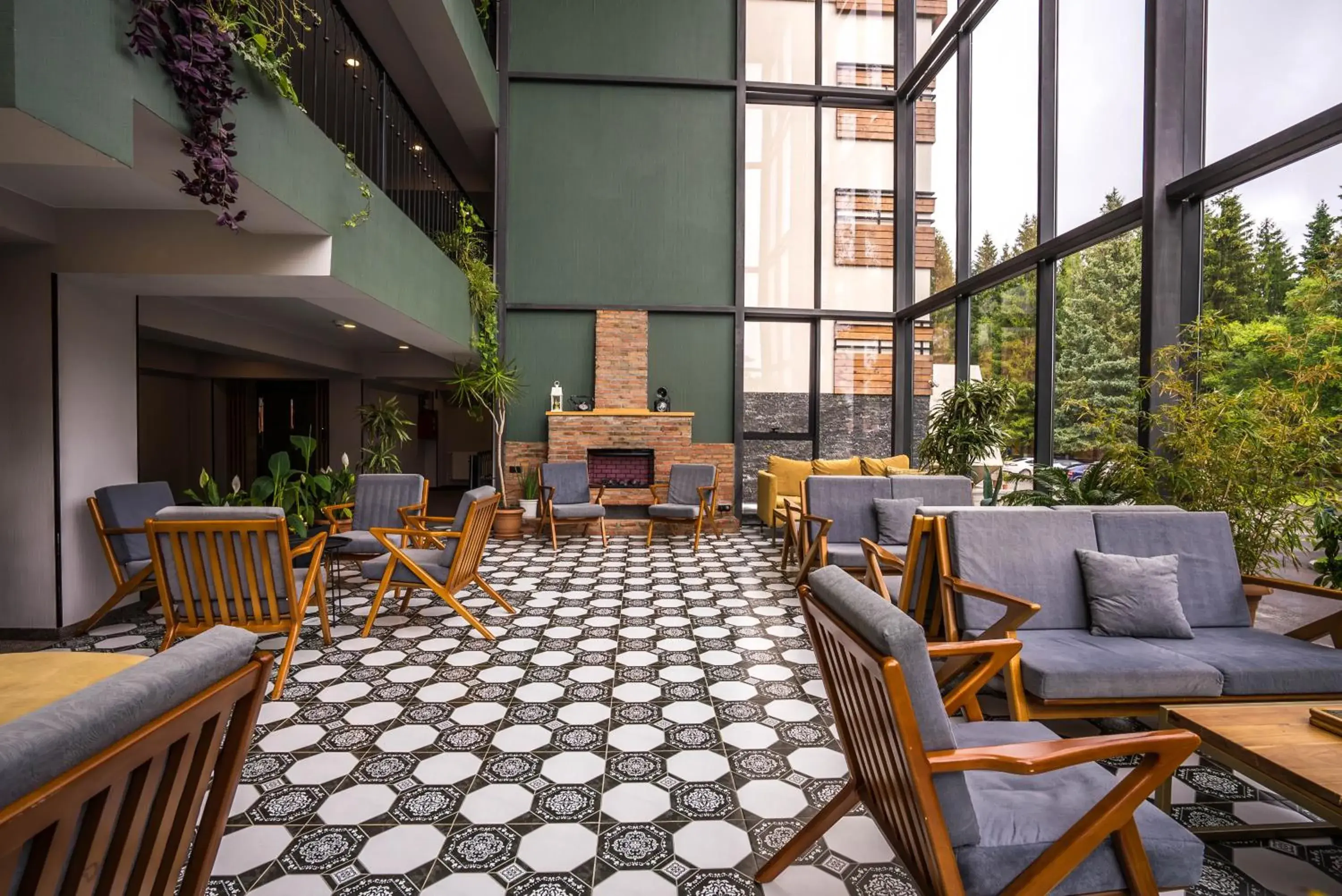 Property building in Bakuriani Inn Property building in Bakuriani Inn