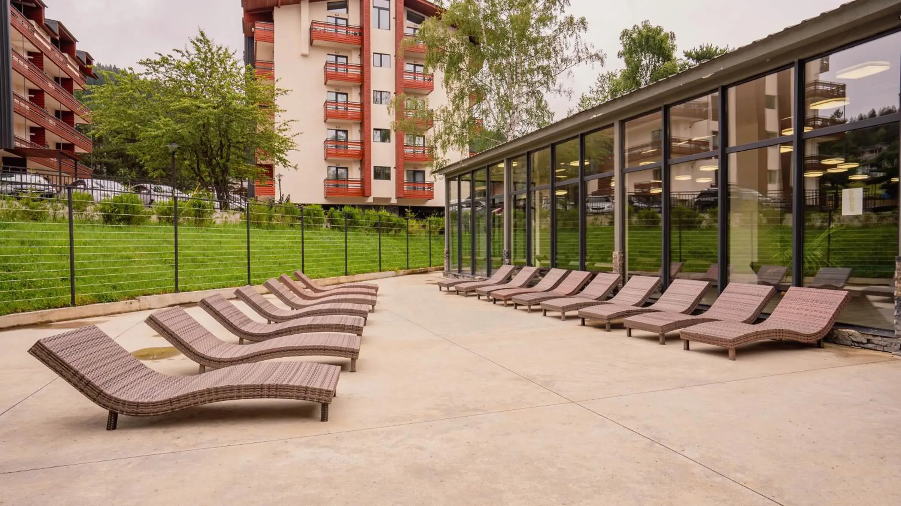 Property building in Bakuriani Inn Property building in Bakuriani Inn