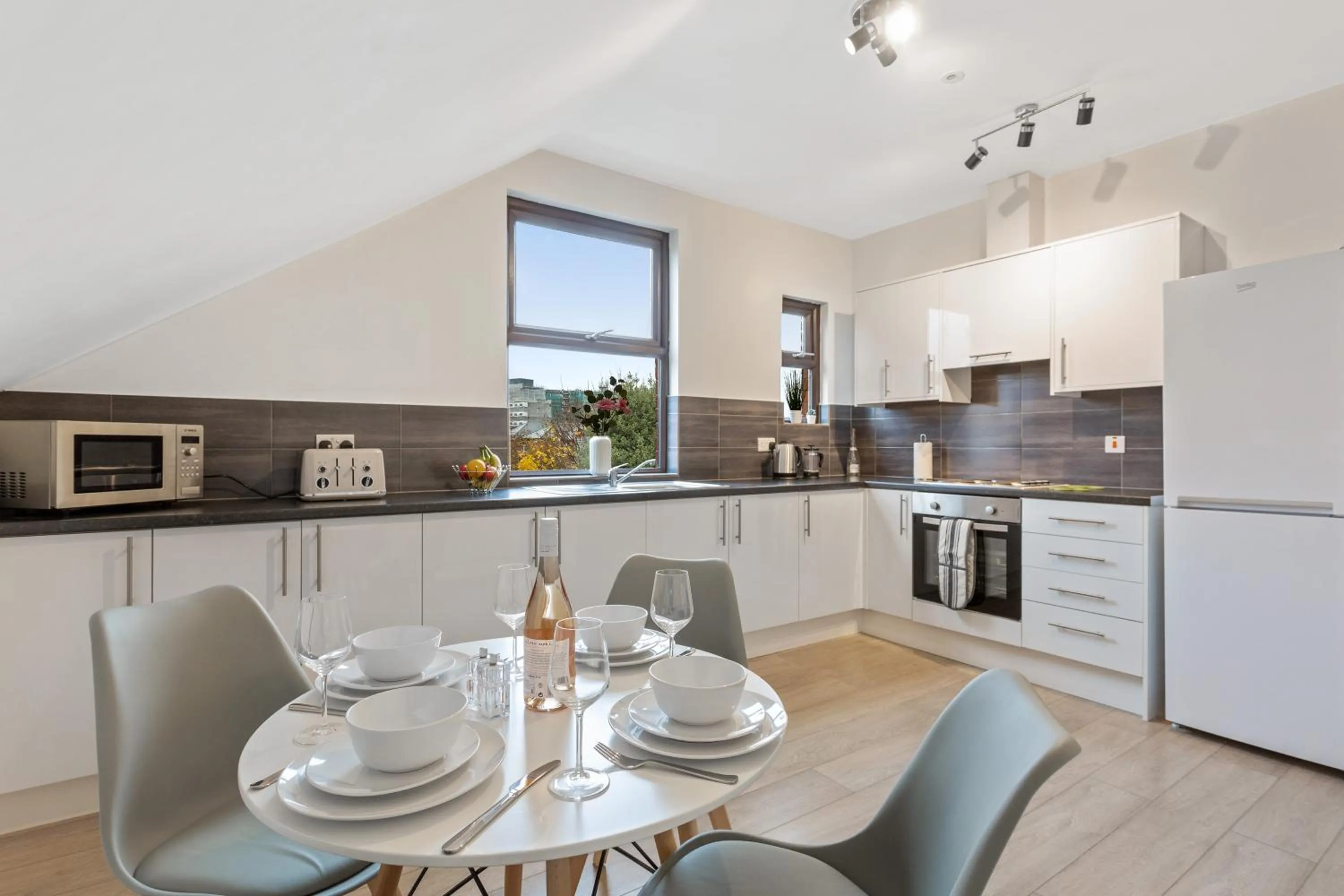 Kitchen or kitchenette in River Rooms Nottingham