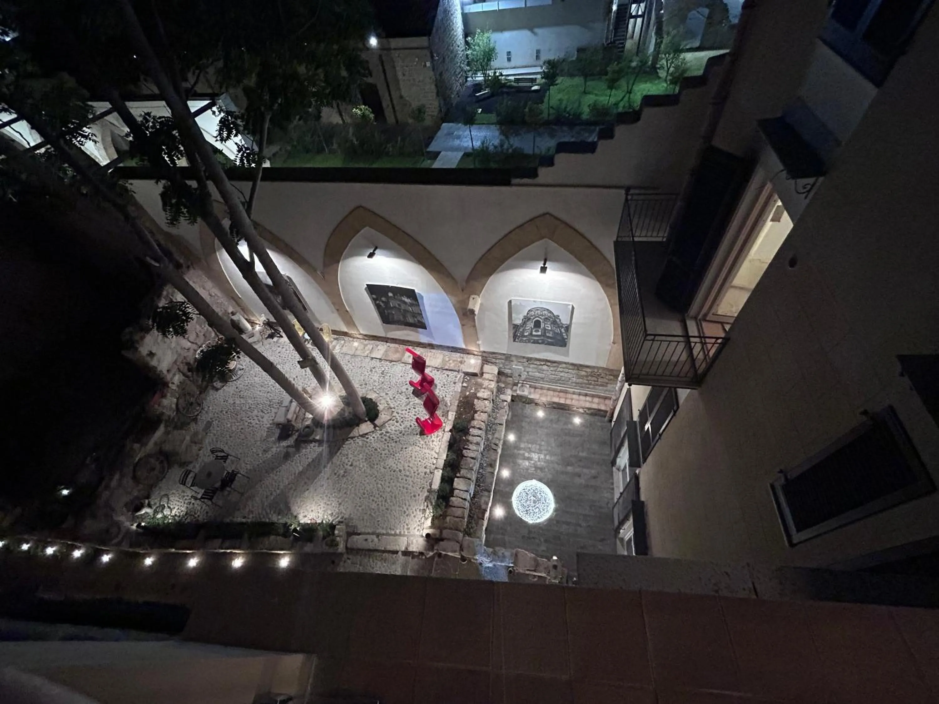 Inner courtyard view in Khalisah