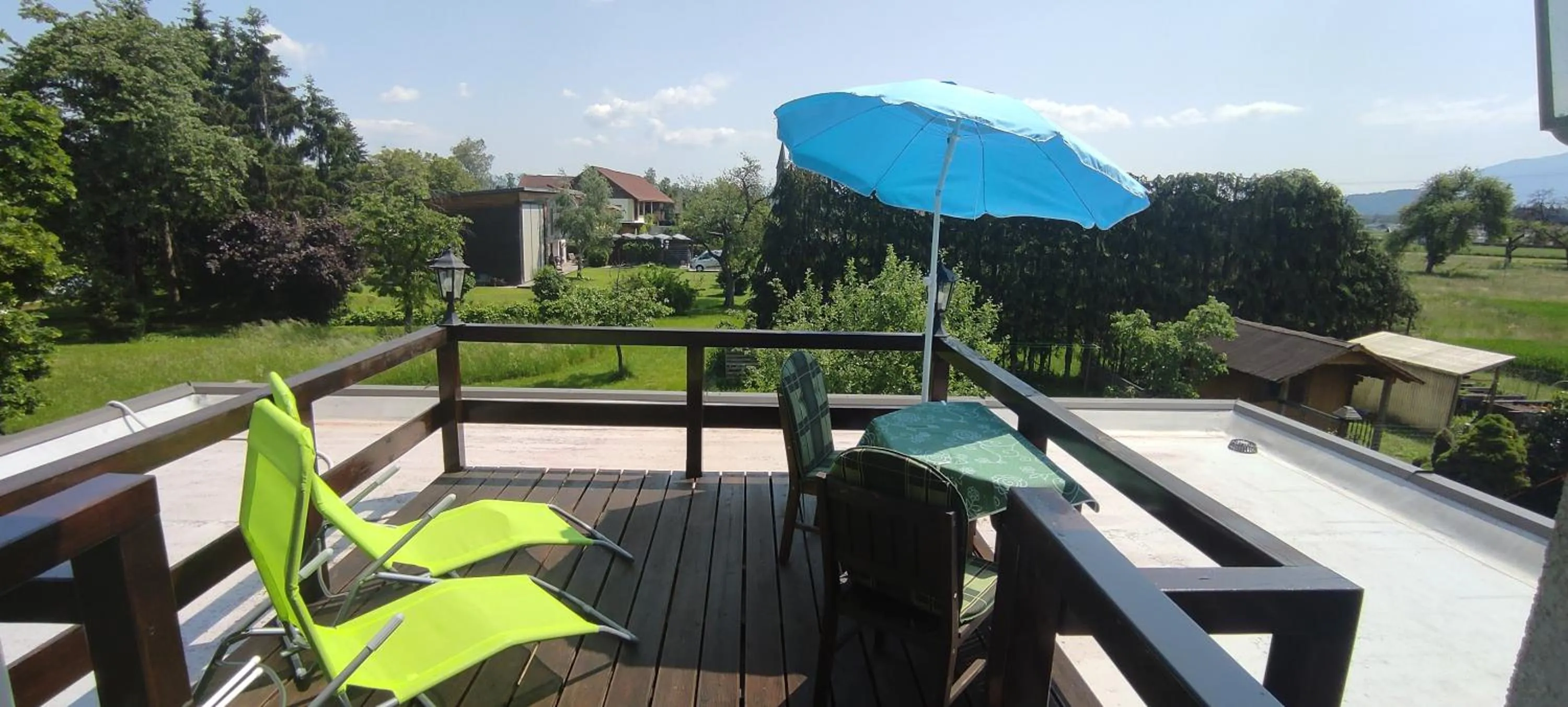 View (from property/room) in Landhaus Noreia