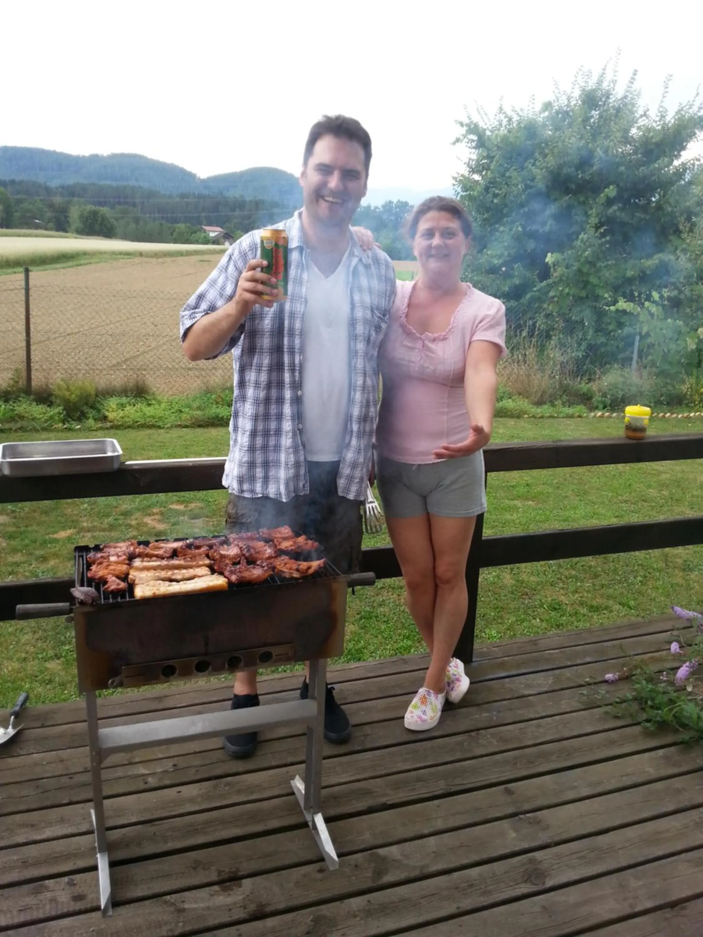 BBQ facilities in Landhaus Noreia