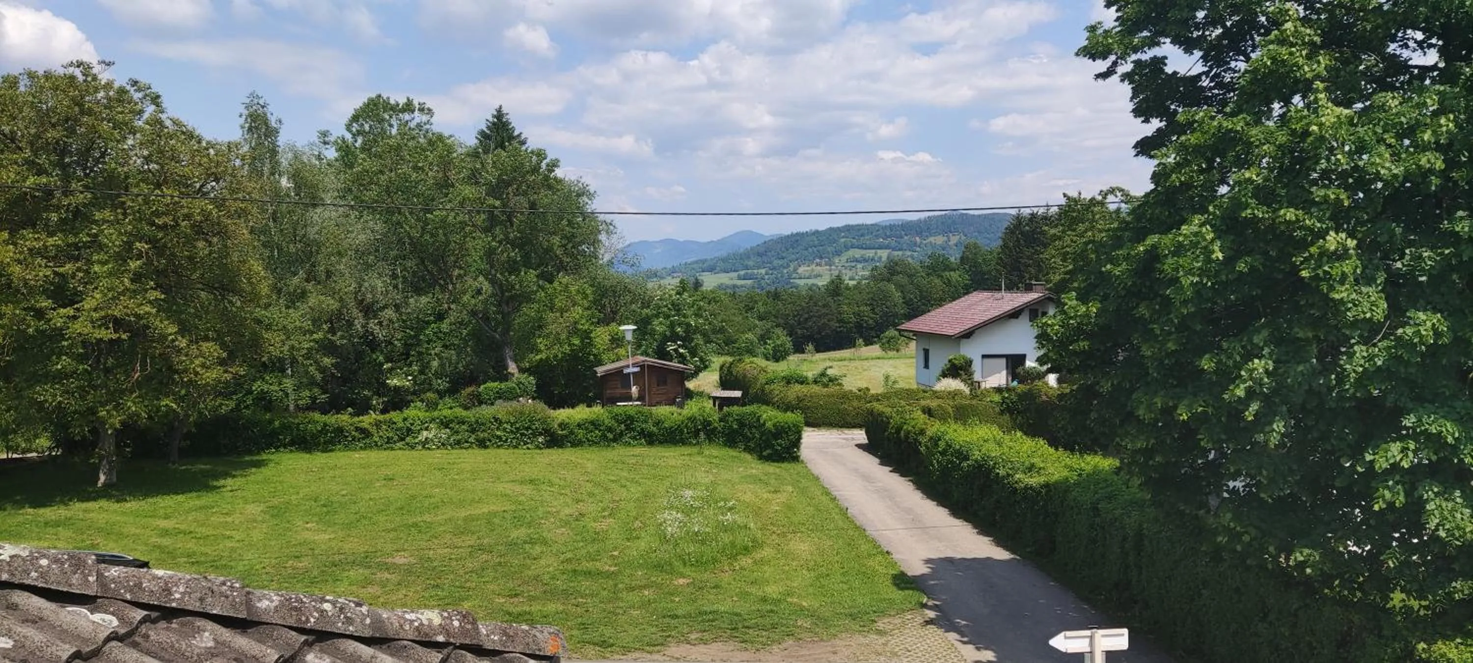 View (from property/room) in Landhaus Noreia