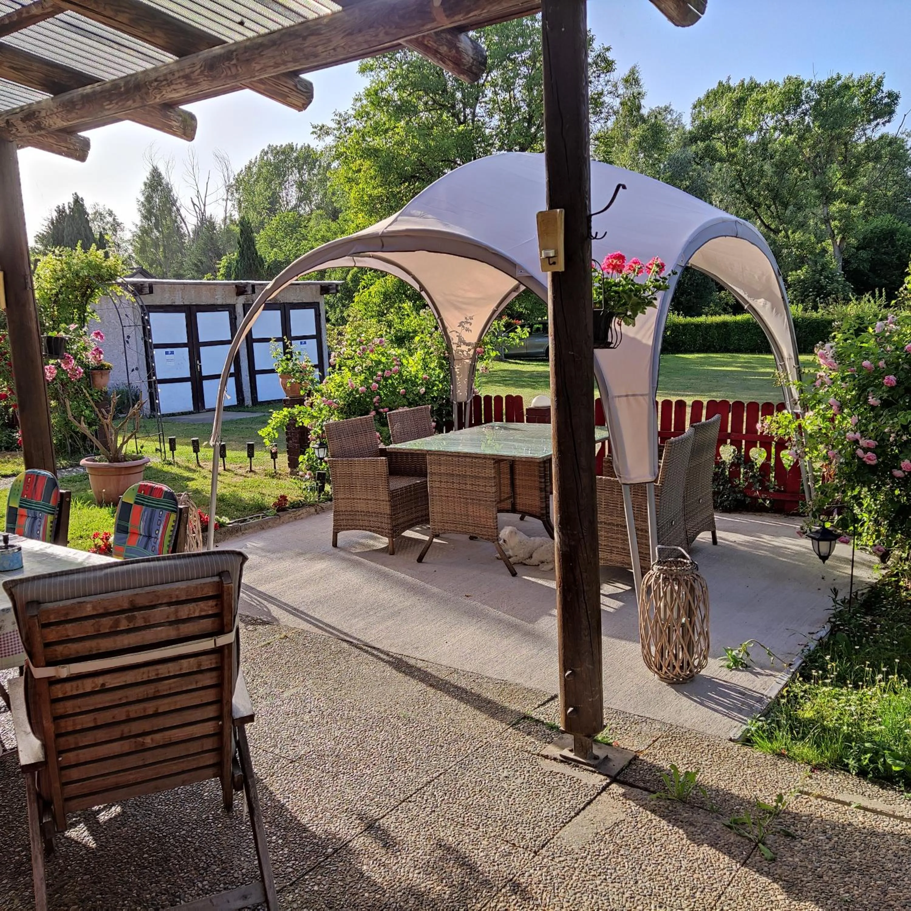 Patio in Landhaus Noreia