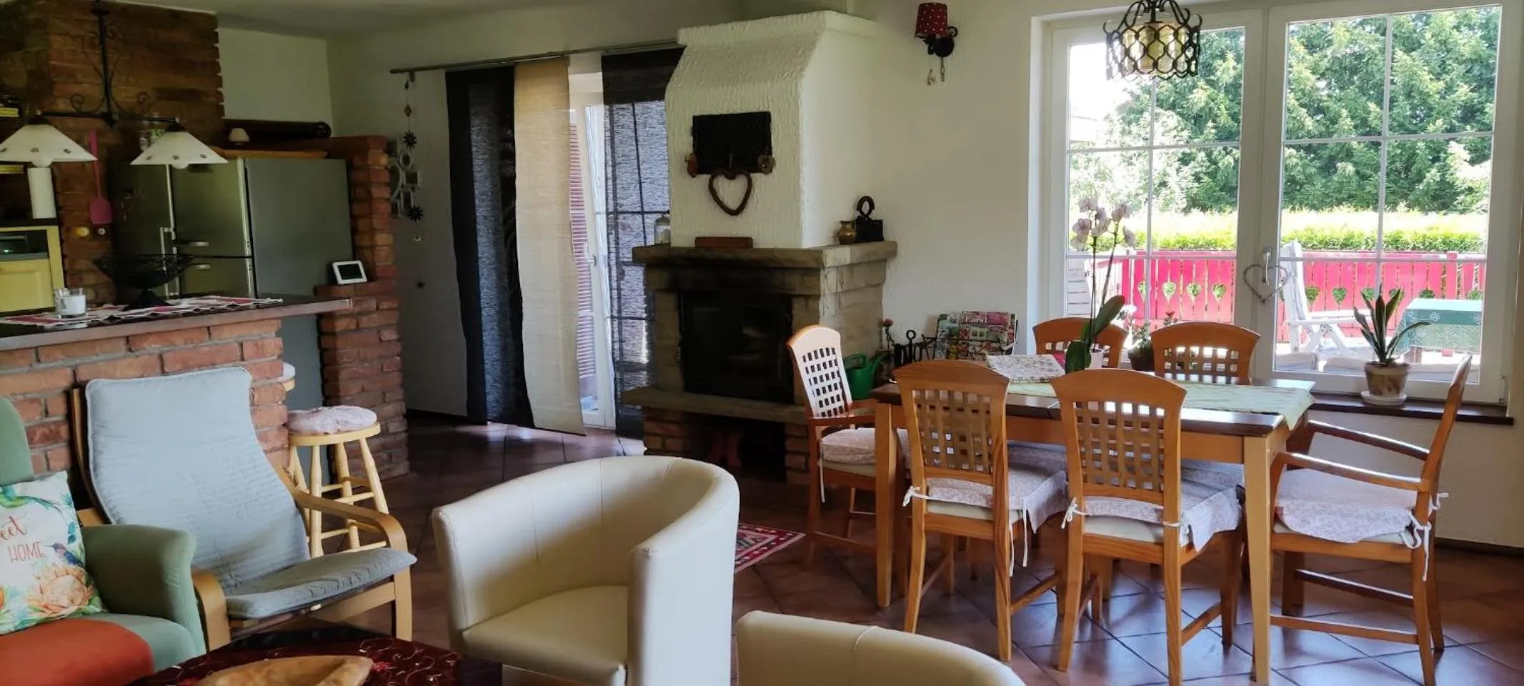 View (from property/room) in Landhaus Noreia