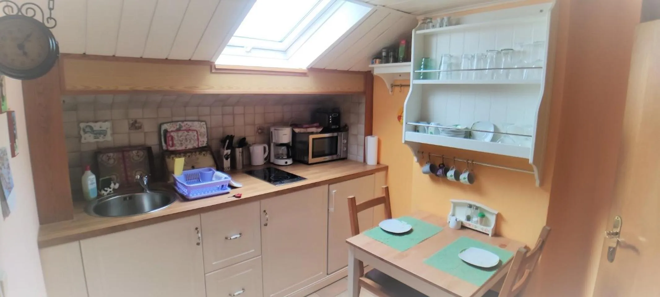 Kitchen or kitchenette in Landhaus Noreia