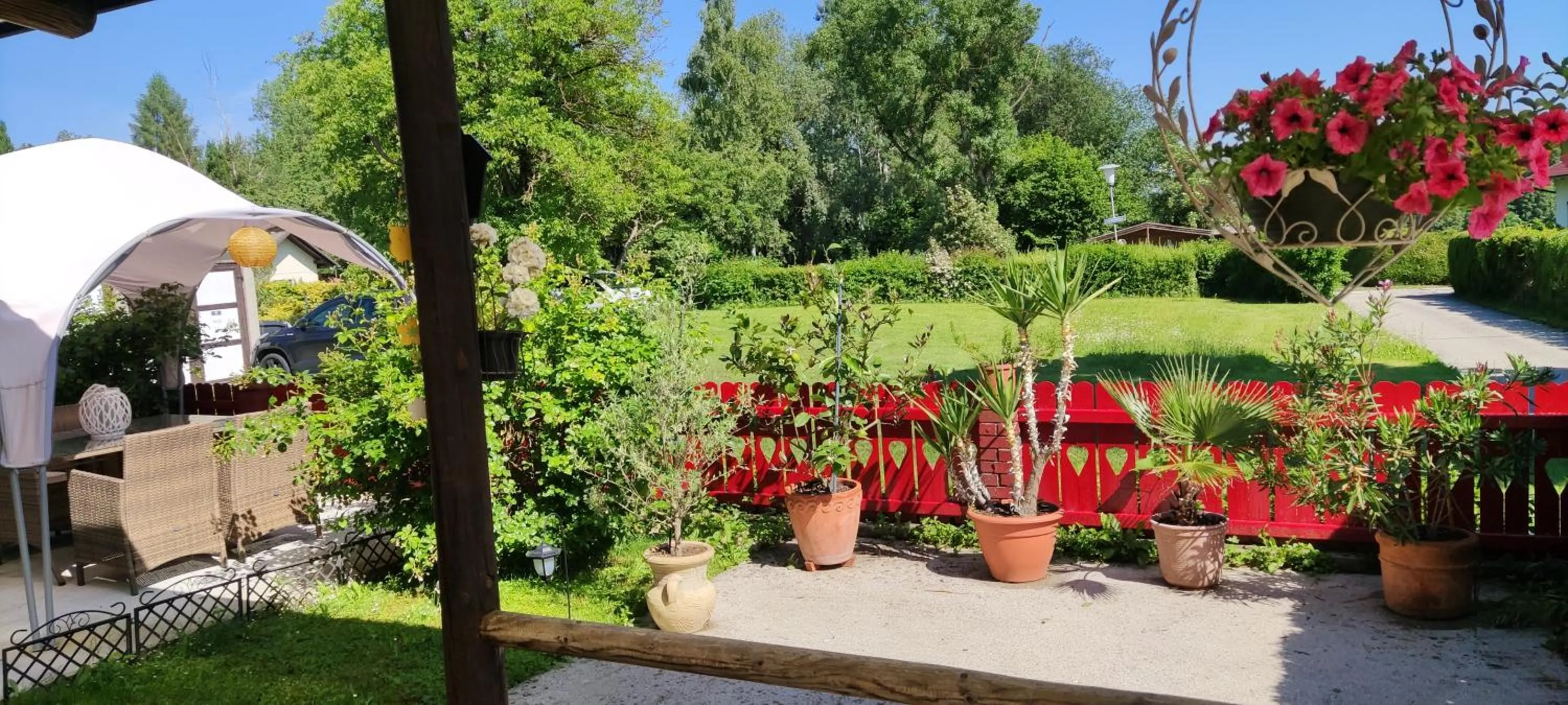 Patio in Landhaus Noreia