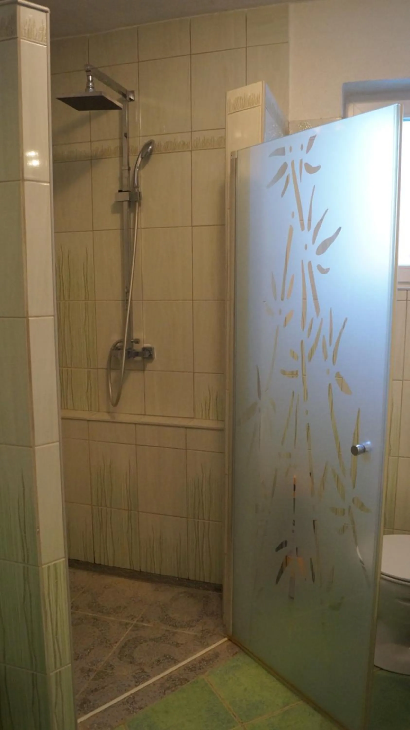 Shower in Landhaus Noreia