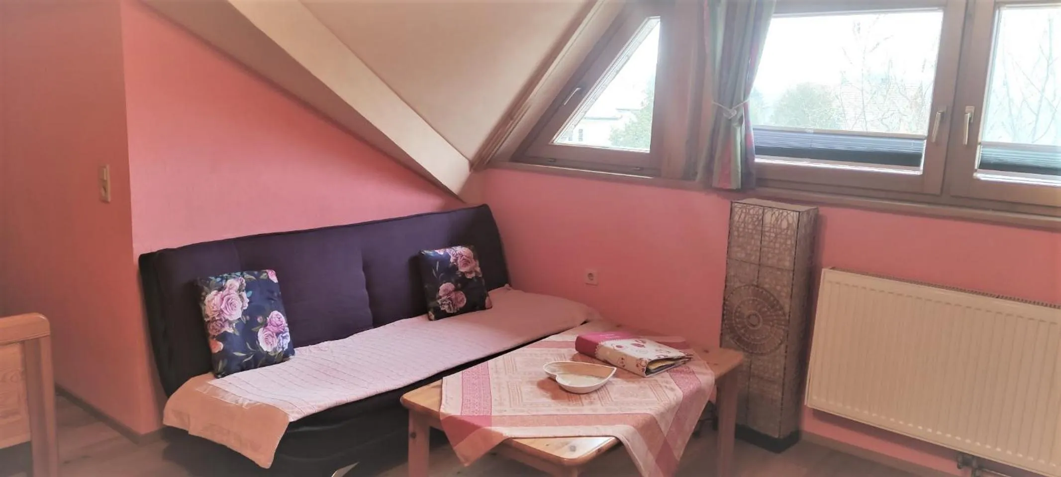 Living room, Bed in Landhaus Noreia