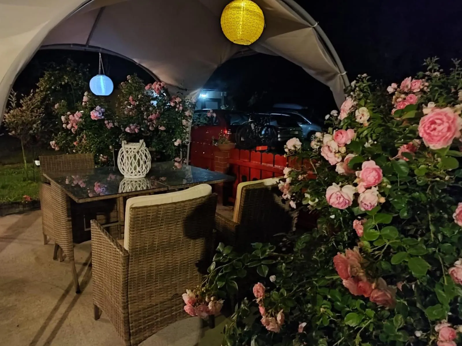 Patio in Landhaus Noreia