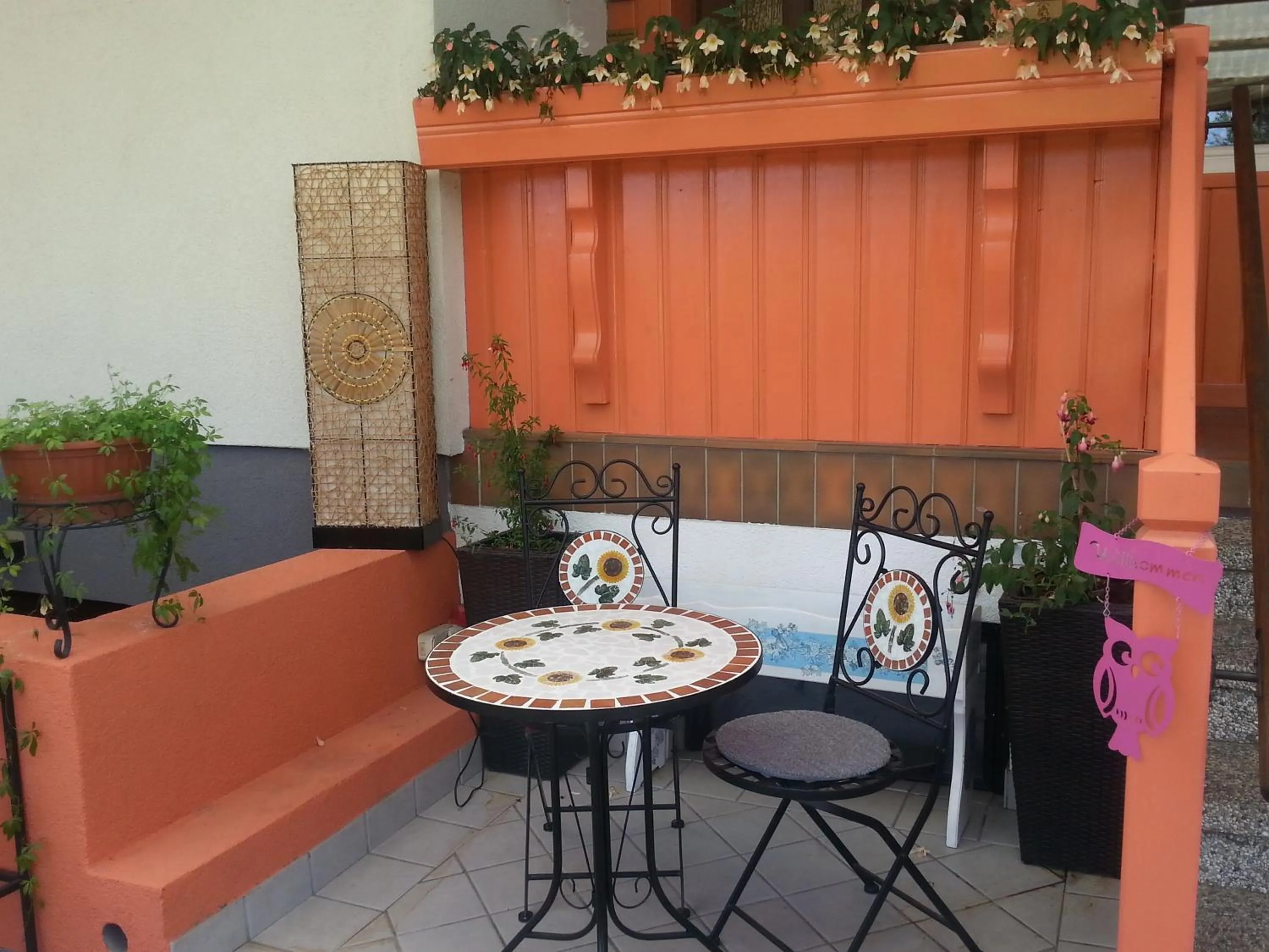 Patio in Landhaus Noreia