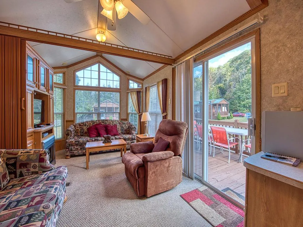 Bedroom in Maggie Valley Cabin Rentals