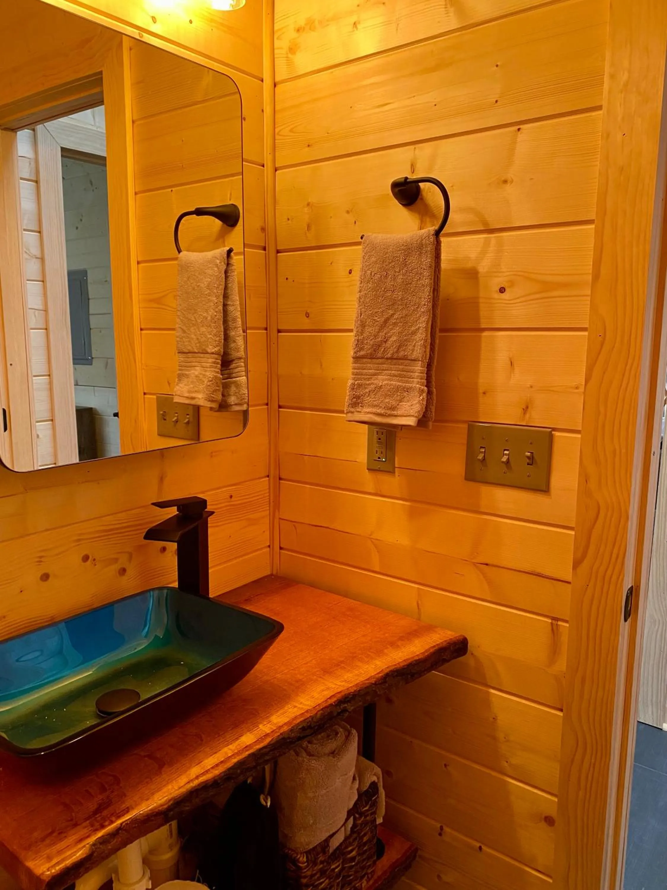 Bathroom in Maggie Valley Cabin Rentals