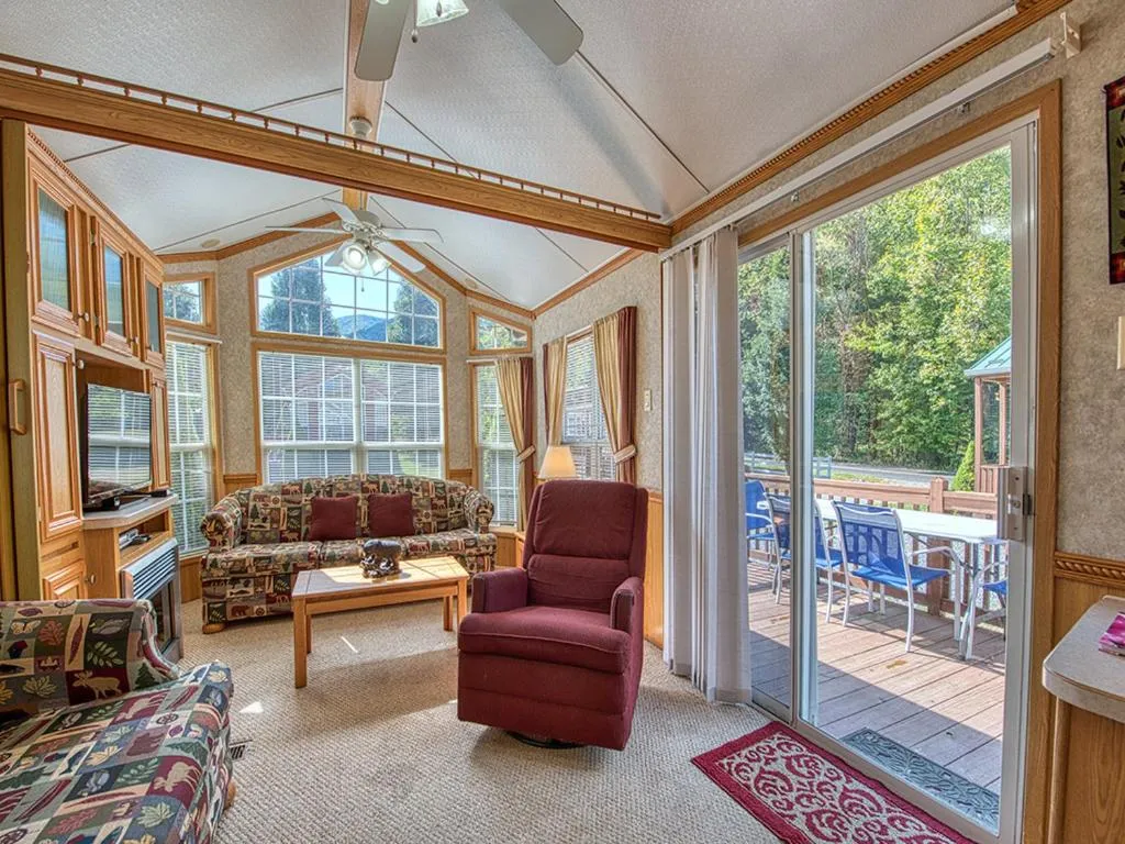 Bedroom in Maggie Valley Cabin Rentals