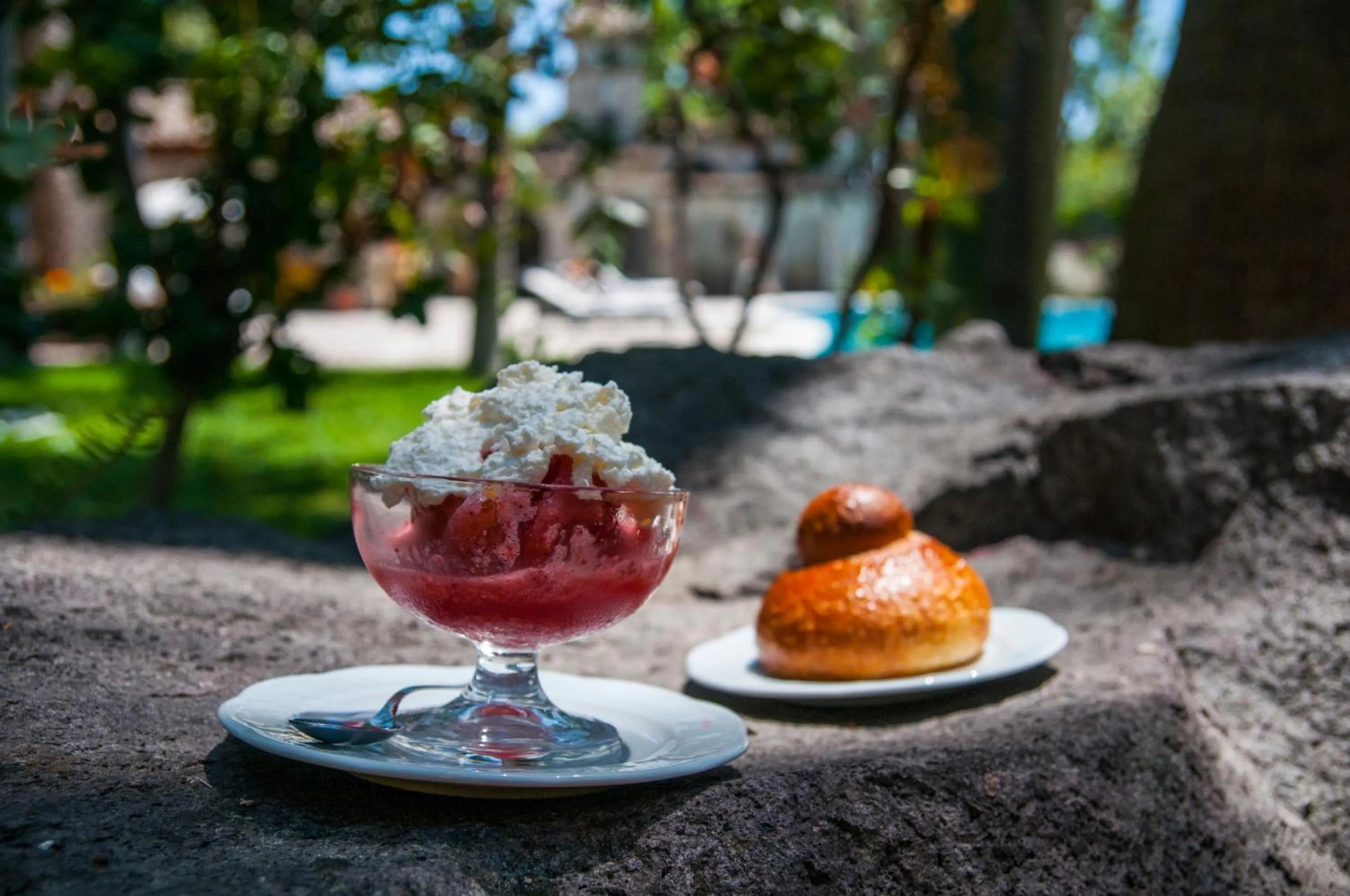 Food and drinks in B&B La Villa