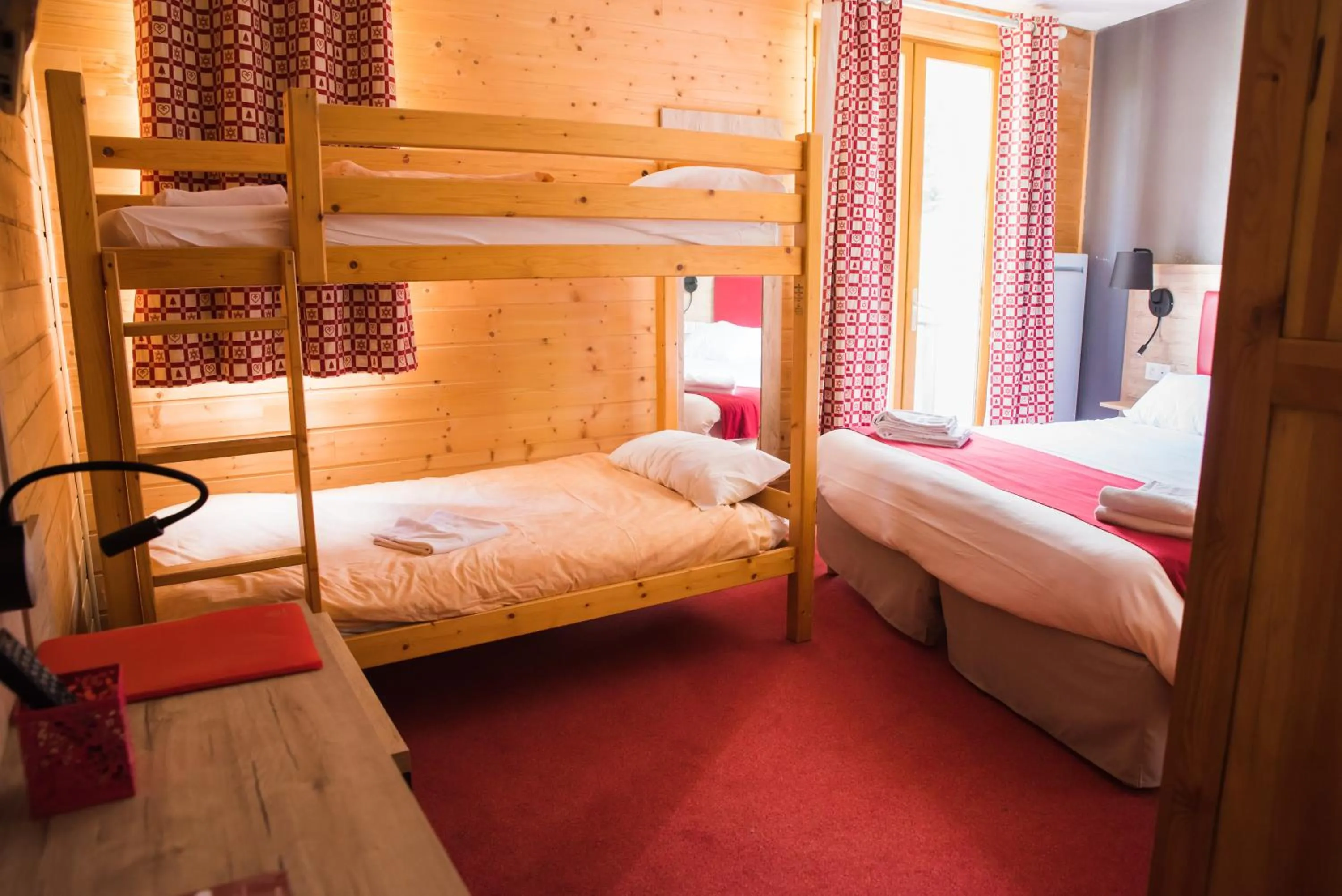 Bed in Hôtel Espace Montclar