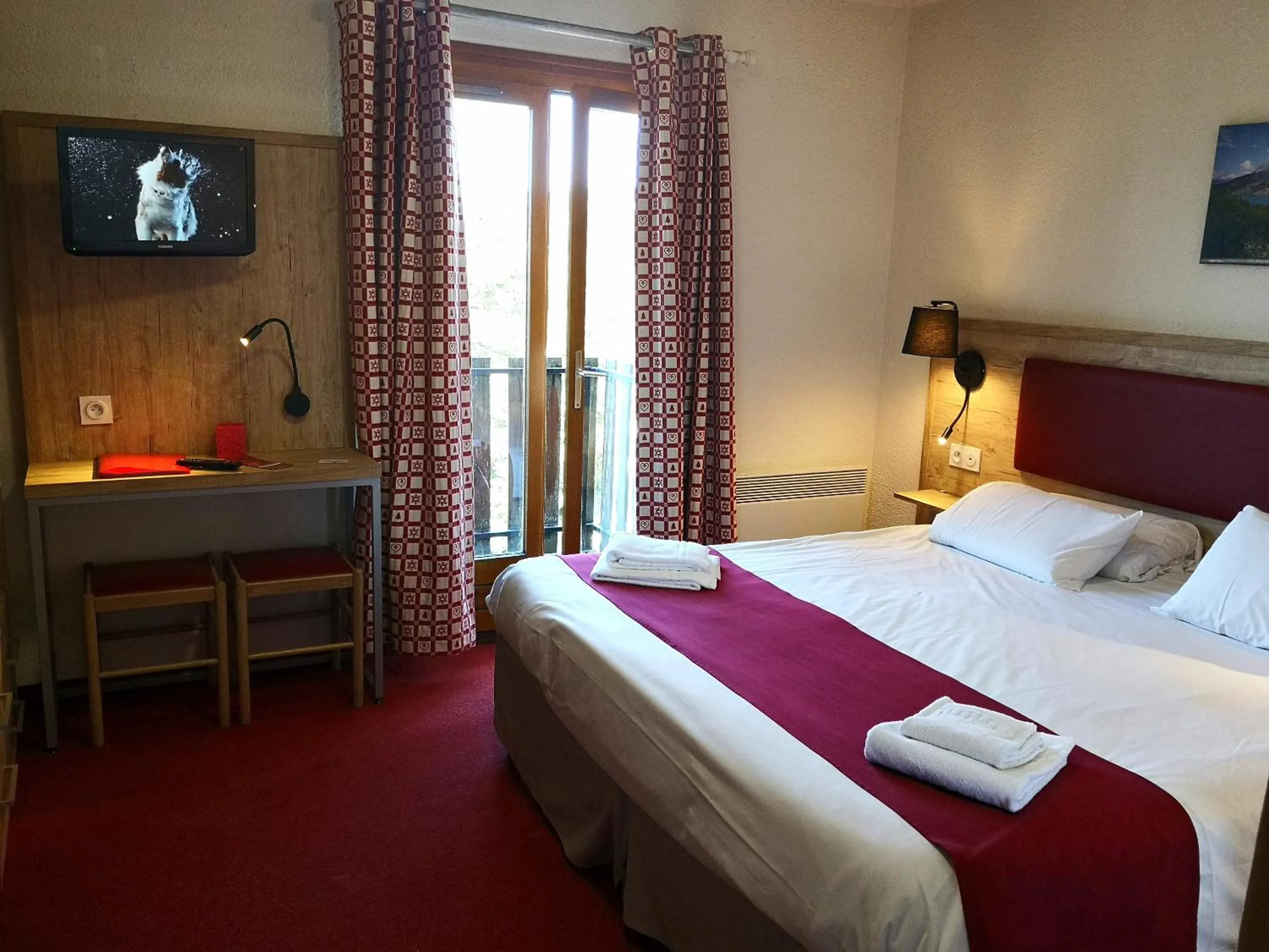 Bed in Hôtel Espace Montclar