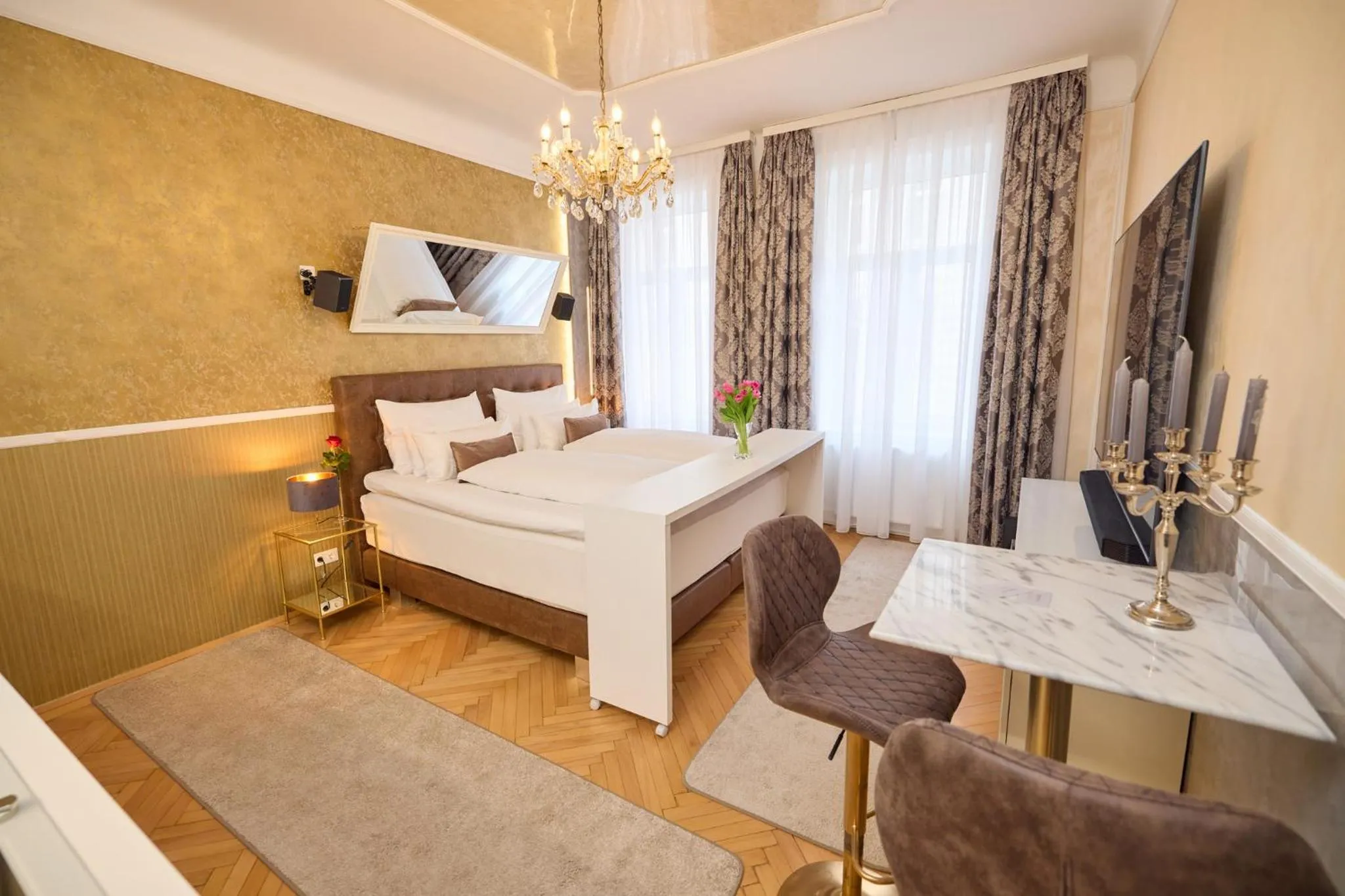 One-Bedroom Apartment in Sophies Place Augarten - Imperial Lifestyle City Apartments Vienna Parking