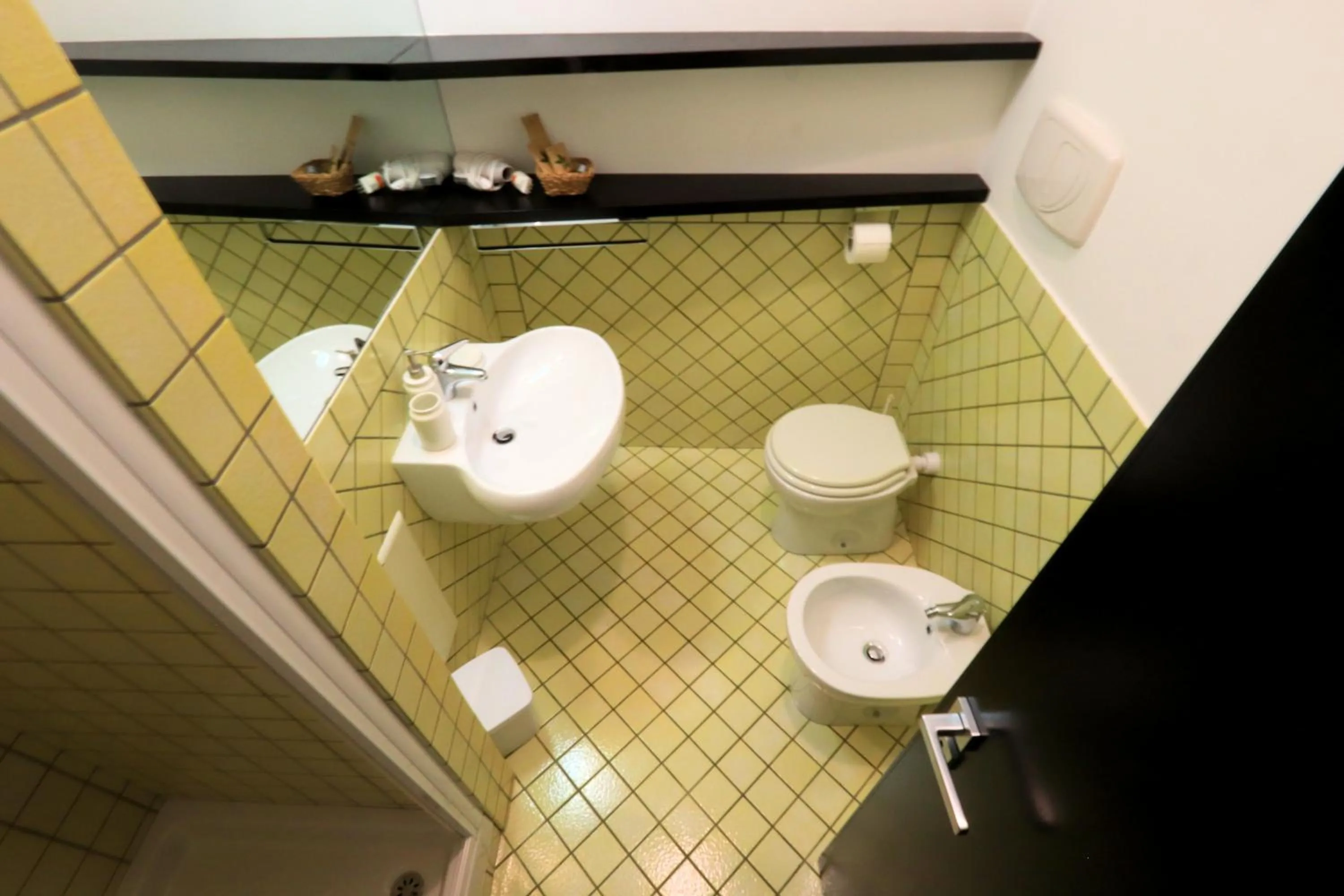 Bathroom in Due Relais - Panoramic Sea View Suites