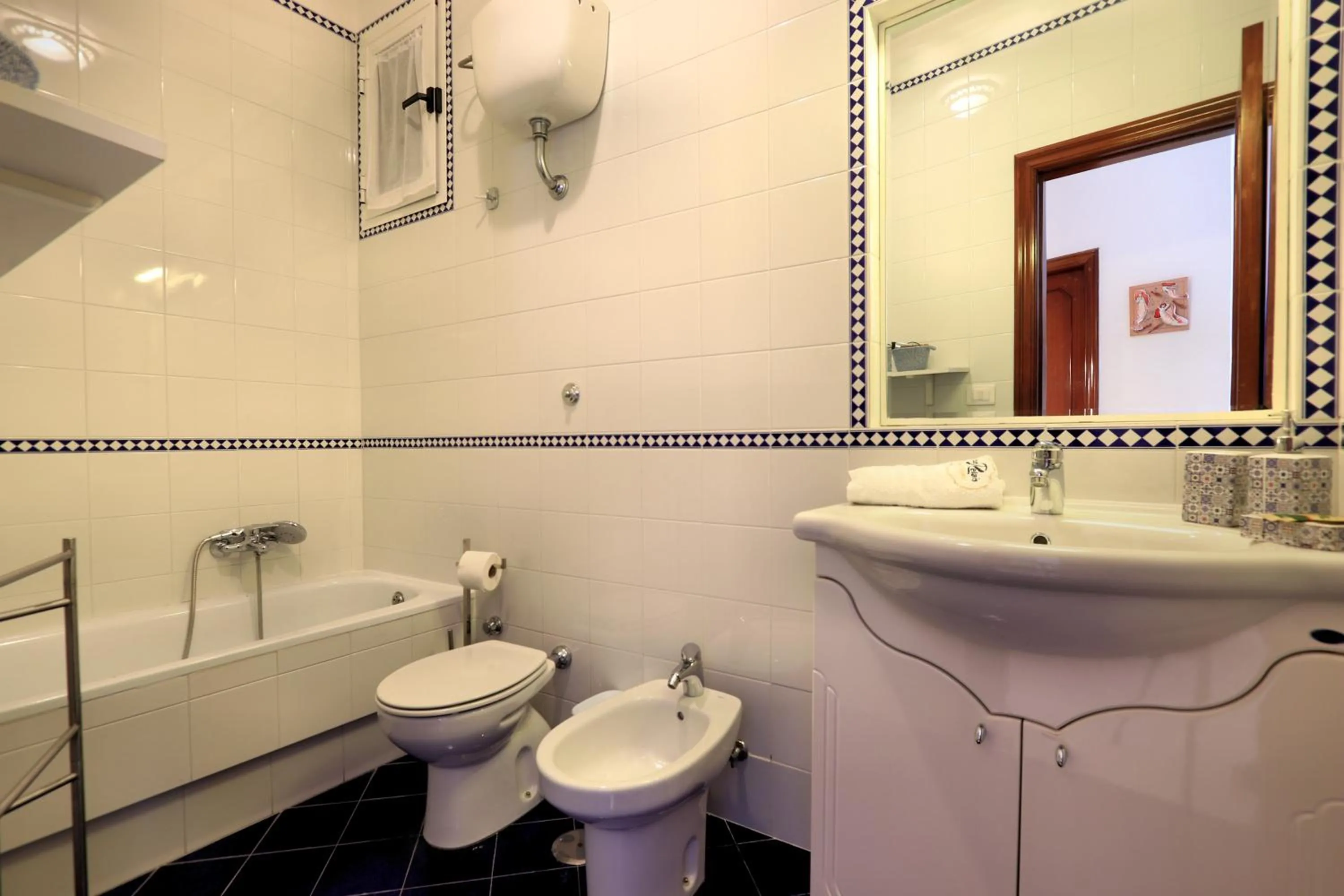 Bathroom in Due Relais - Panoramic Sea View Suites
