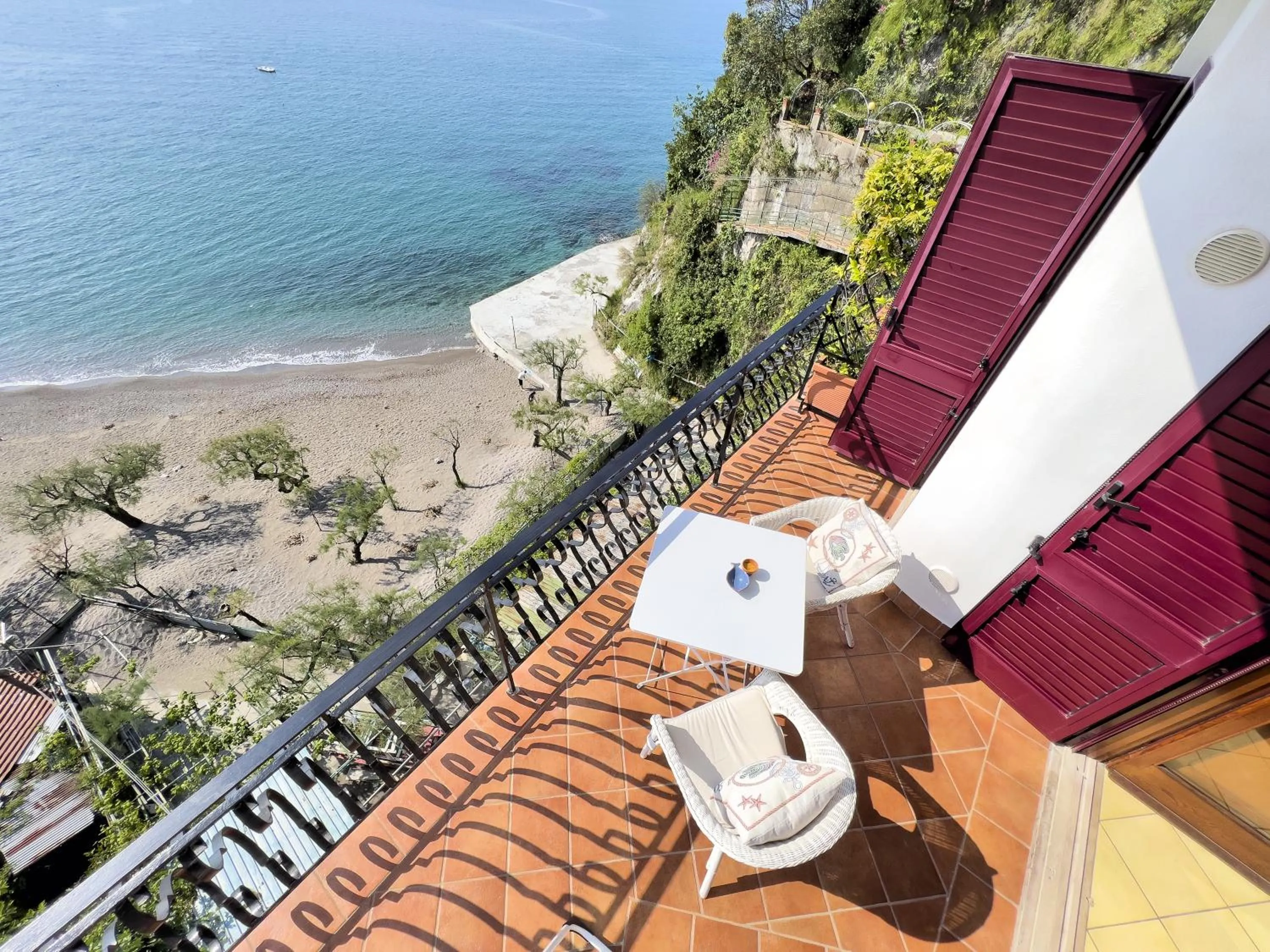 Bird's eye view in Due Relais - Panoramic Sea View Suites