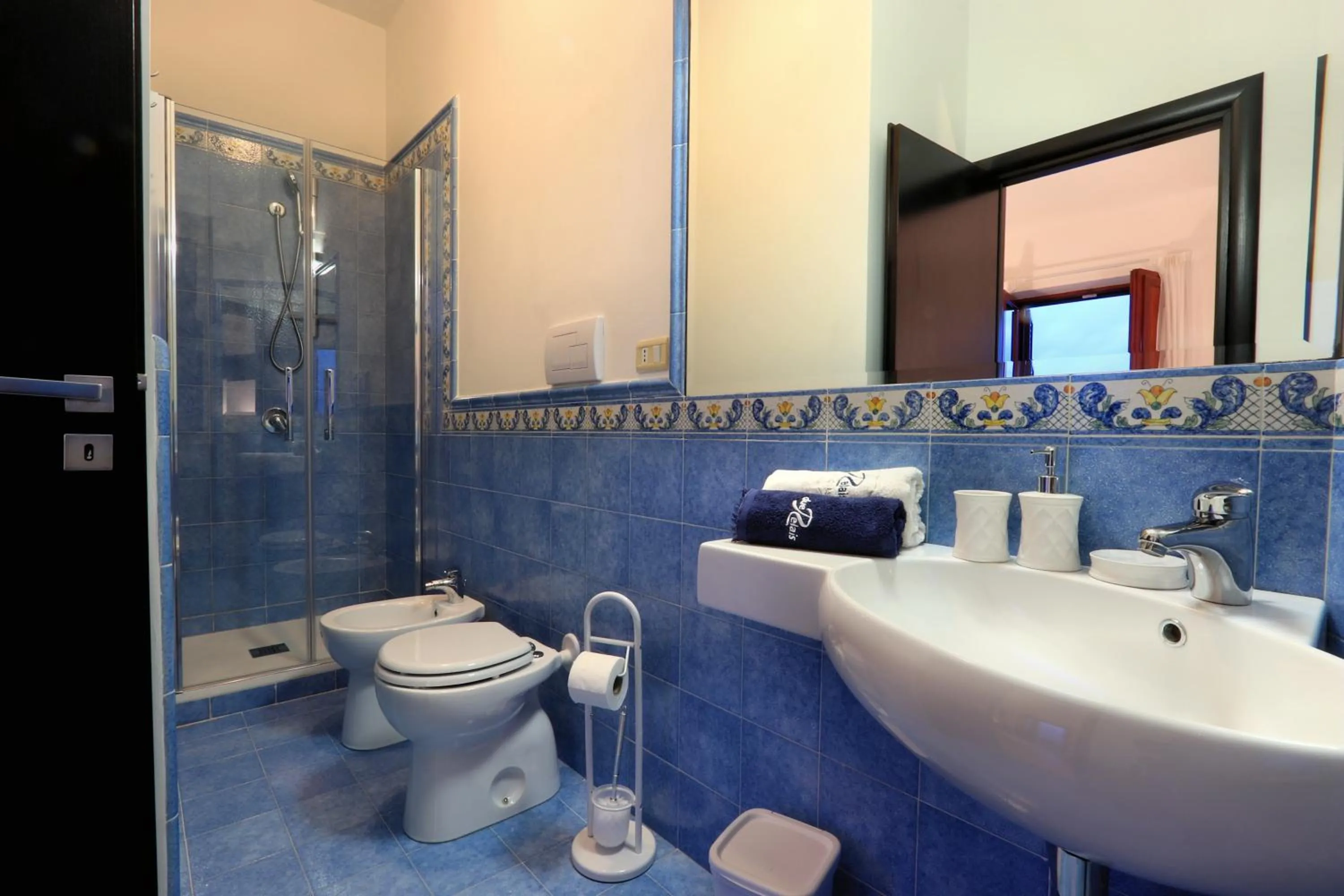 Bathroom in Due Relais - Panoramic Sea View Suites