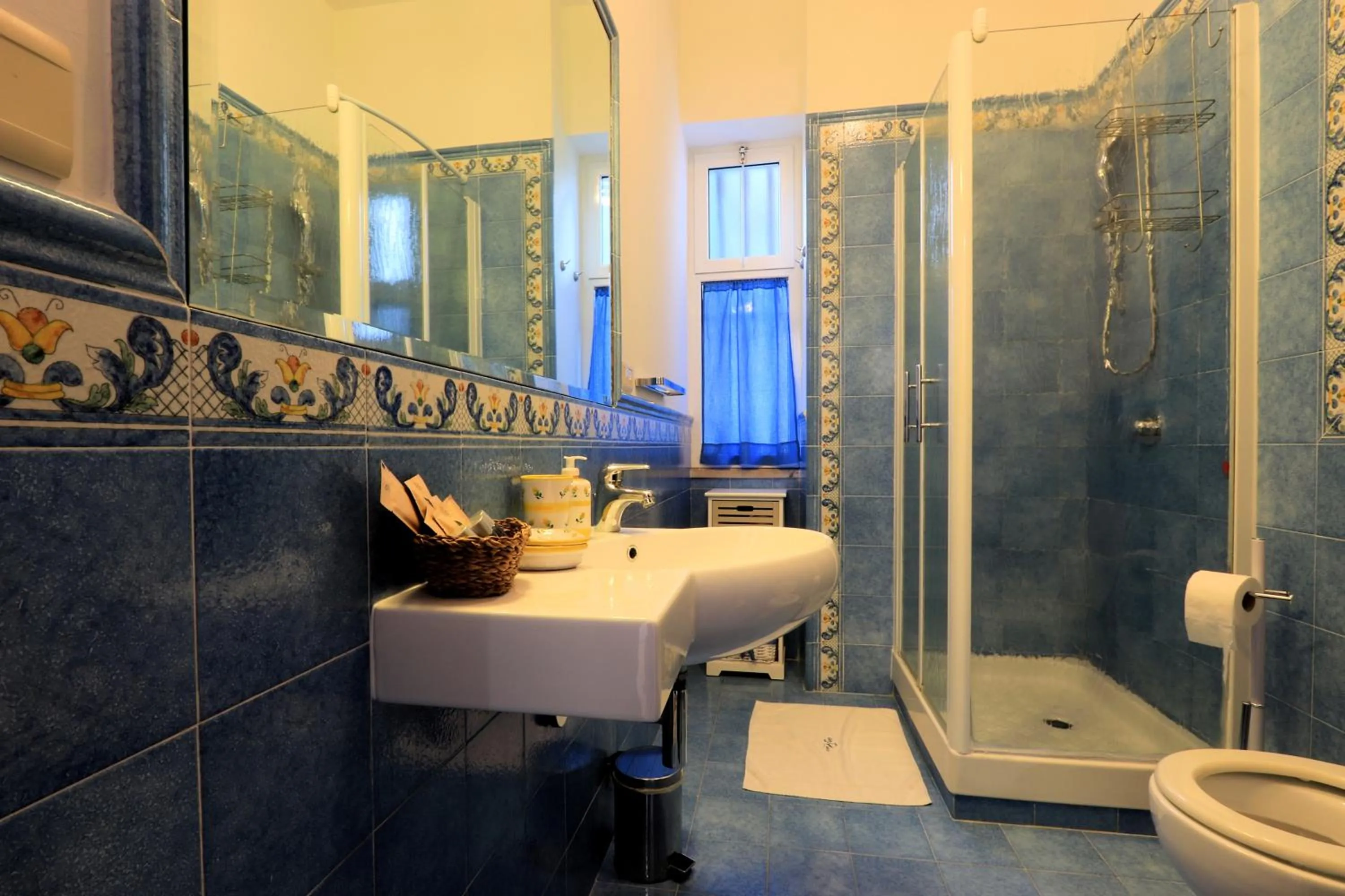 Bathroom in Due Relais - Panoramic Sea View Suites