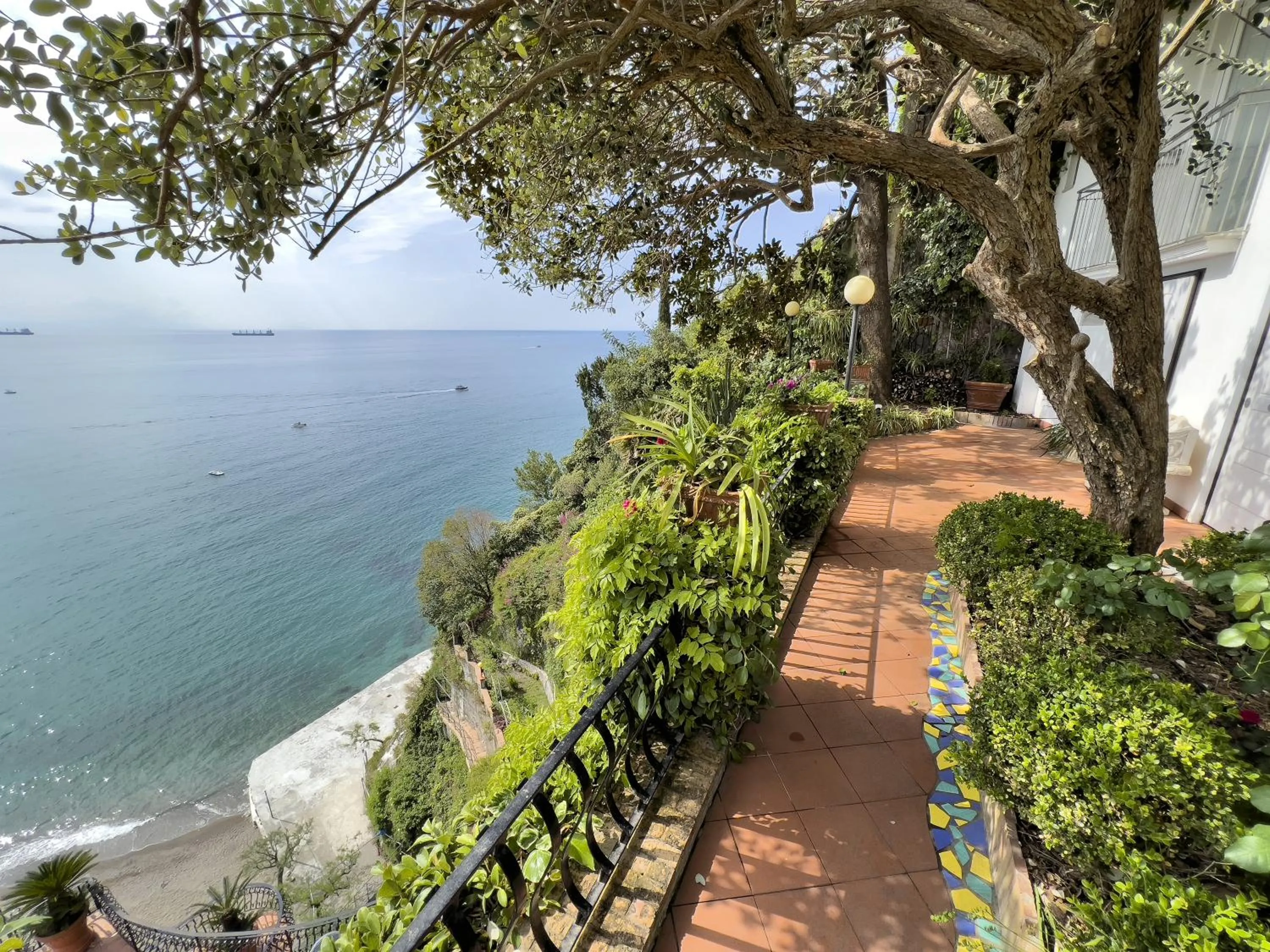 Patio in Due Relais - Panoramic Sea View Suites