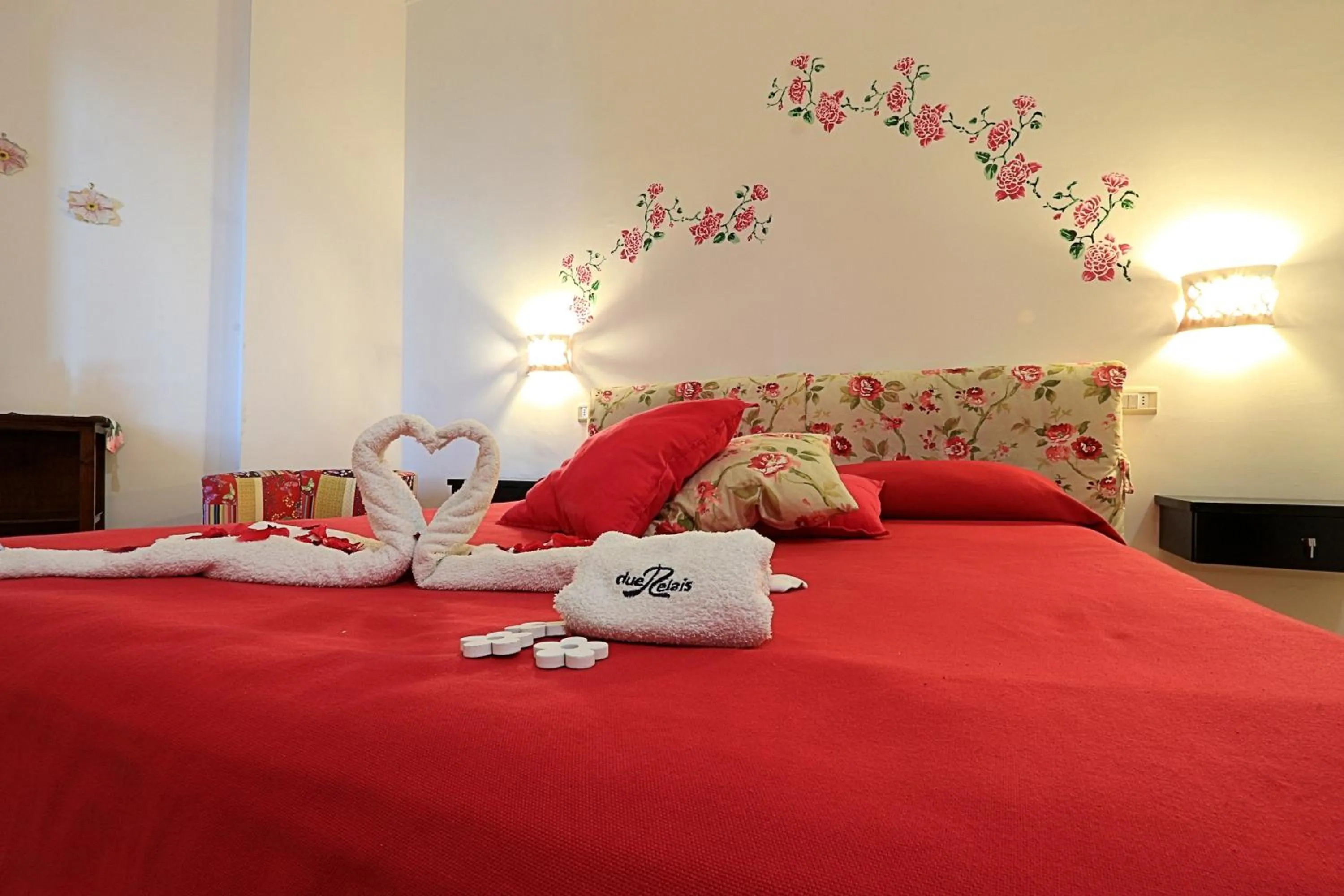 Bed in Due Relais - Panoramic Sea View Suites