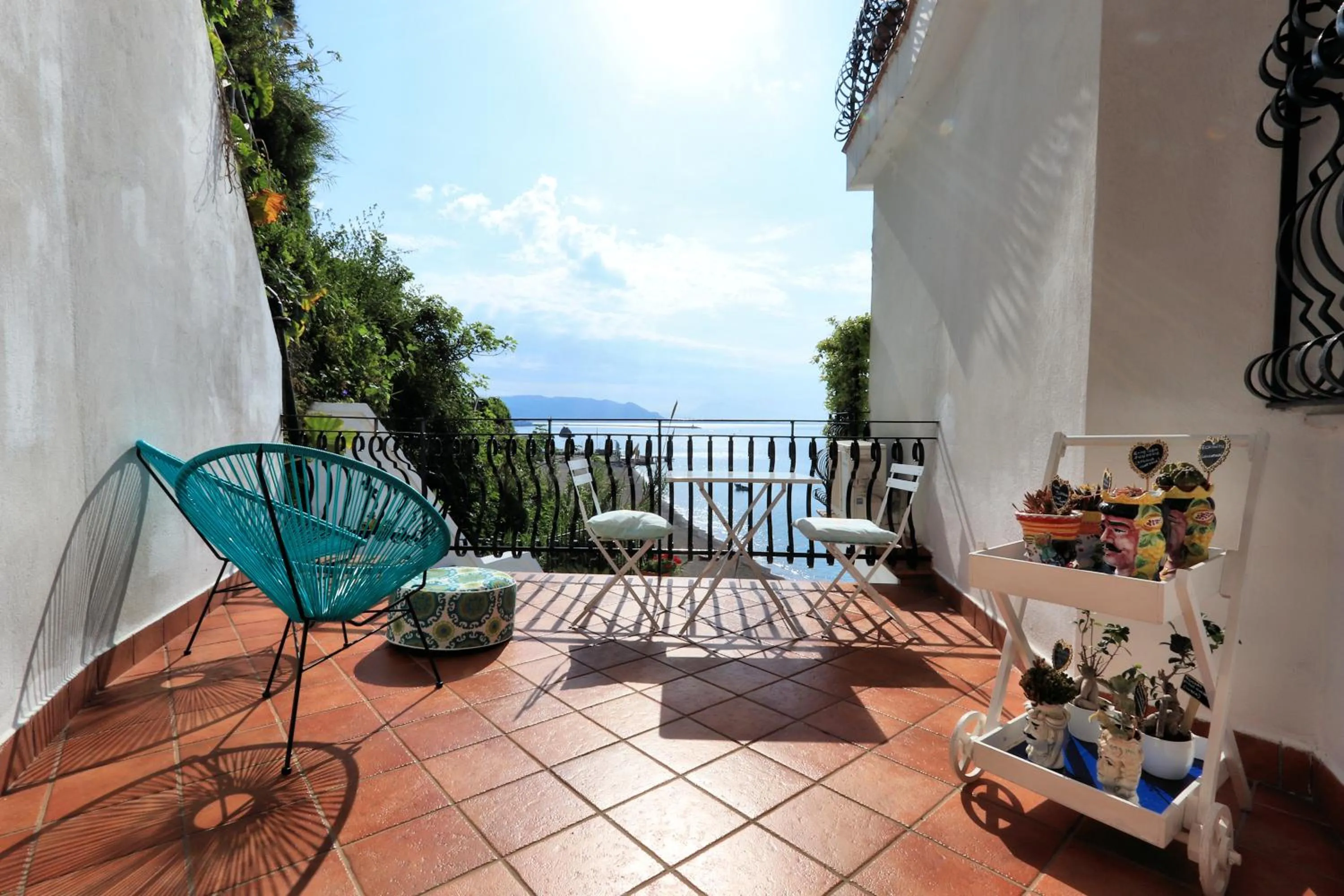 Balcony/Terrace in Due Relais - Panoramic Sea View Suites