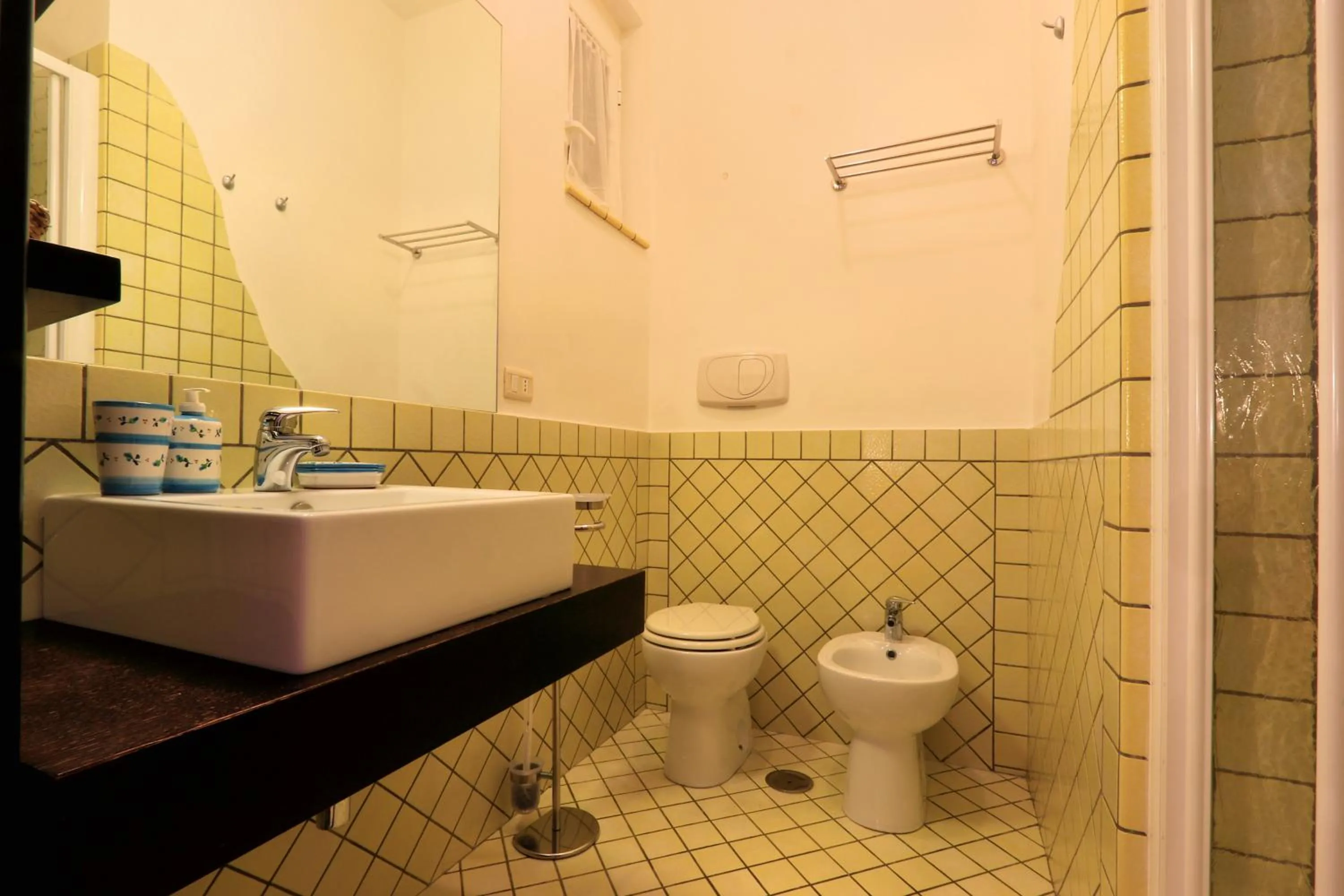 Bathroom in Due Relais - Panoramic Sea View Suites