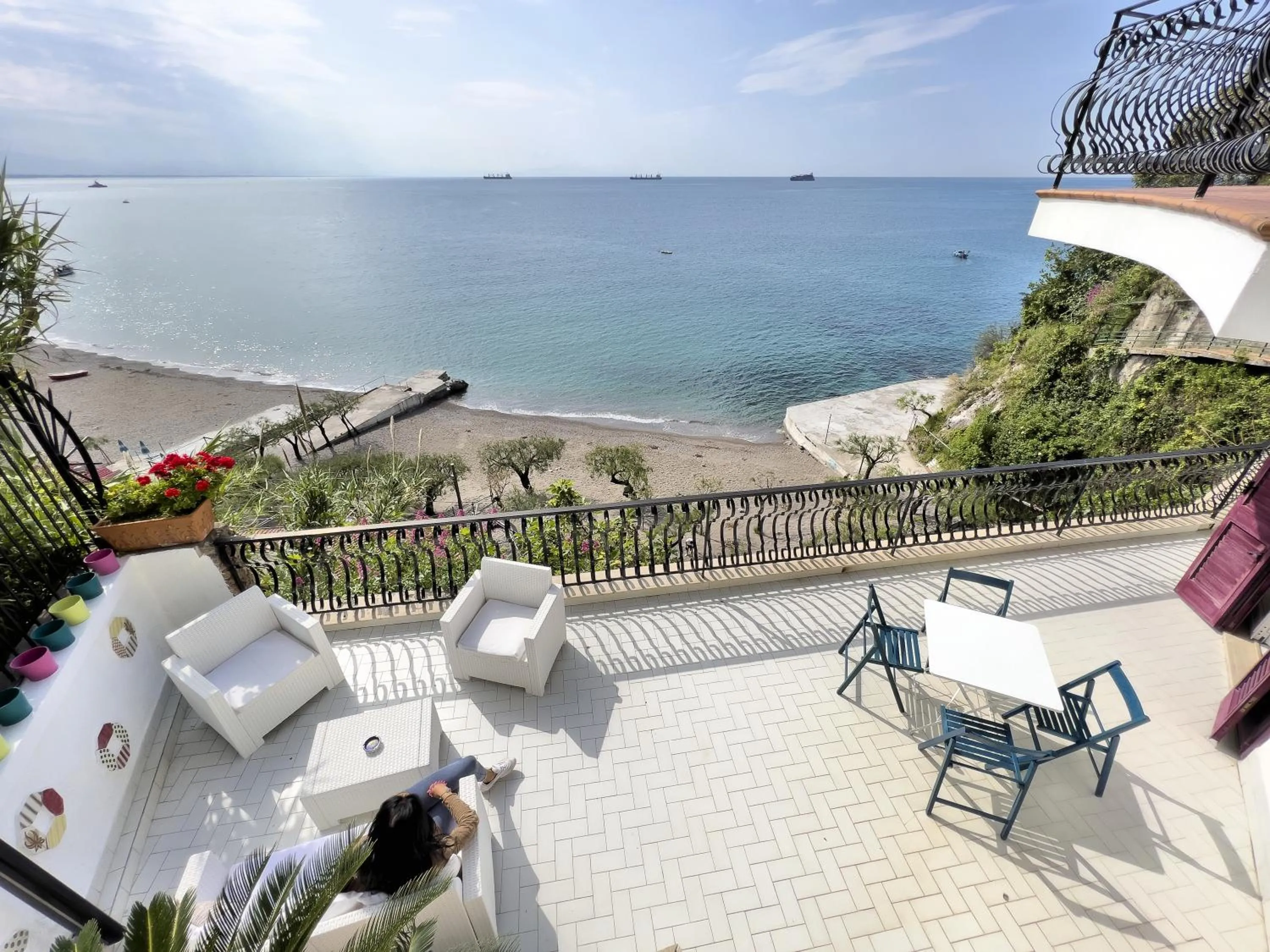 Balcony/Terrace in Due Relais - Panoramic Sea View Suites