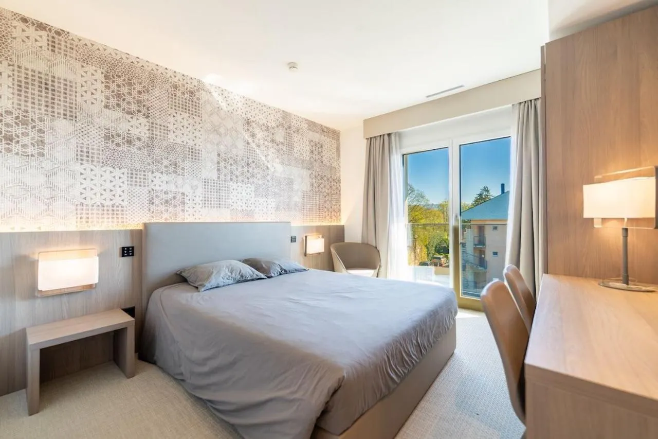 Bedroom, Bed in Attica Résidences, Lausanne