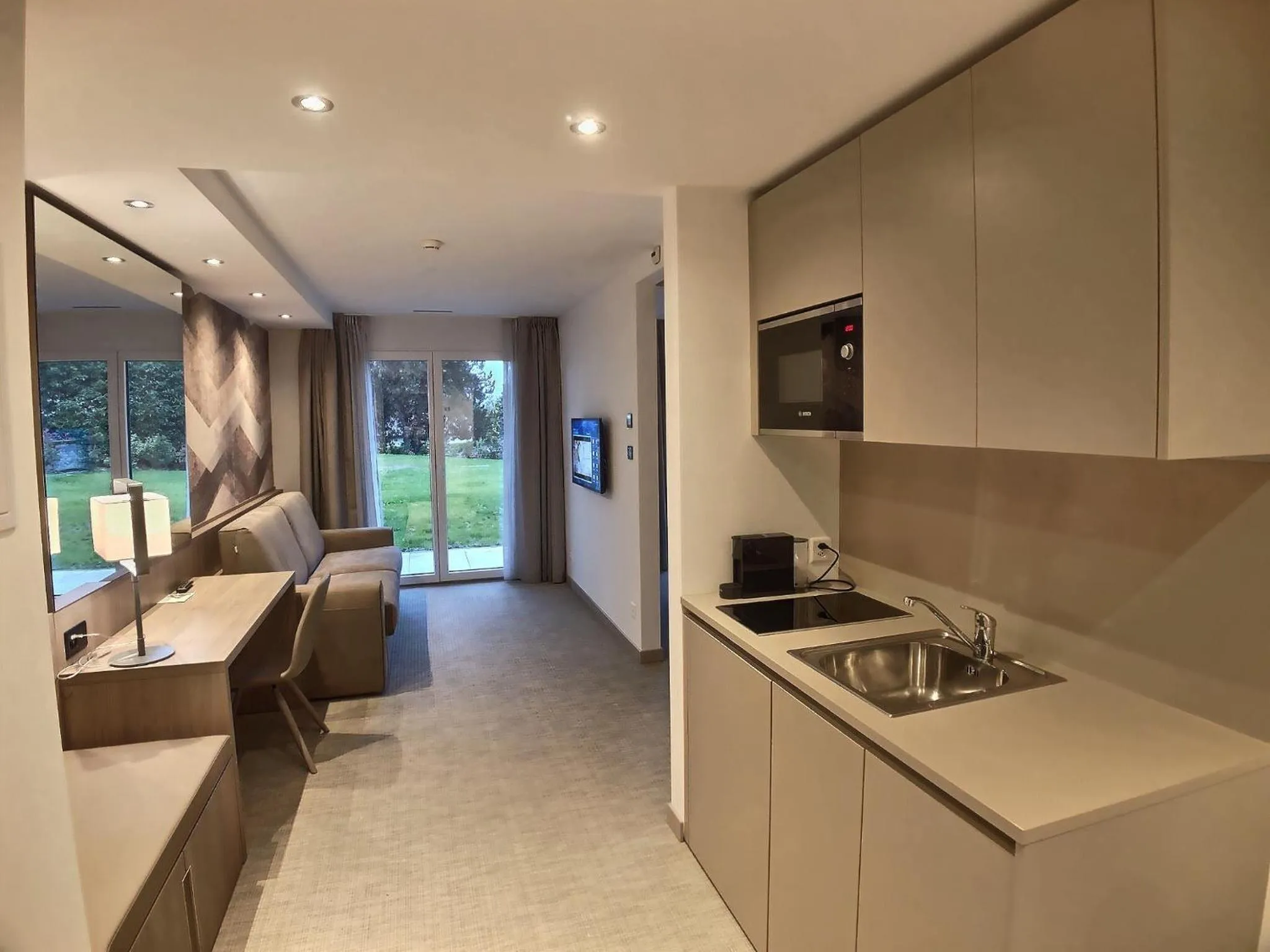 Kitchen or kitchenette in Attica Résidences, Lausanne