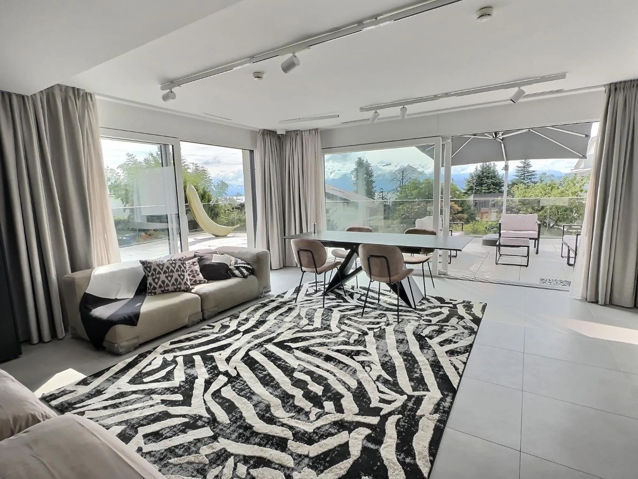 Balcony/Terrace in Attica Résidences, Lausanne