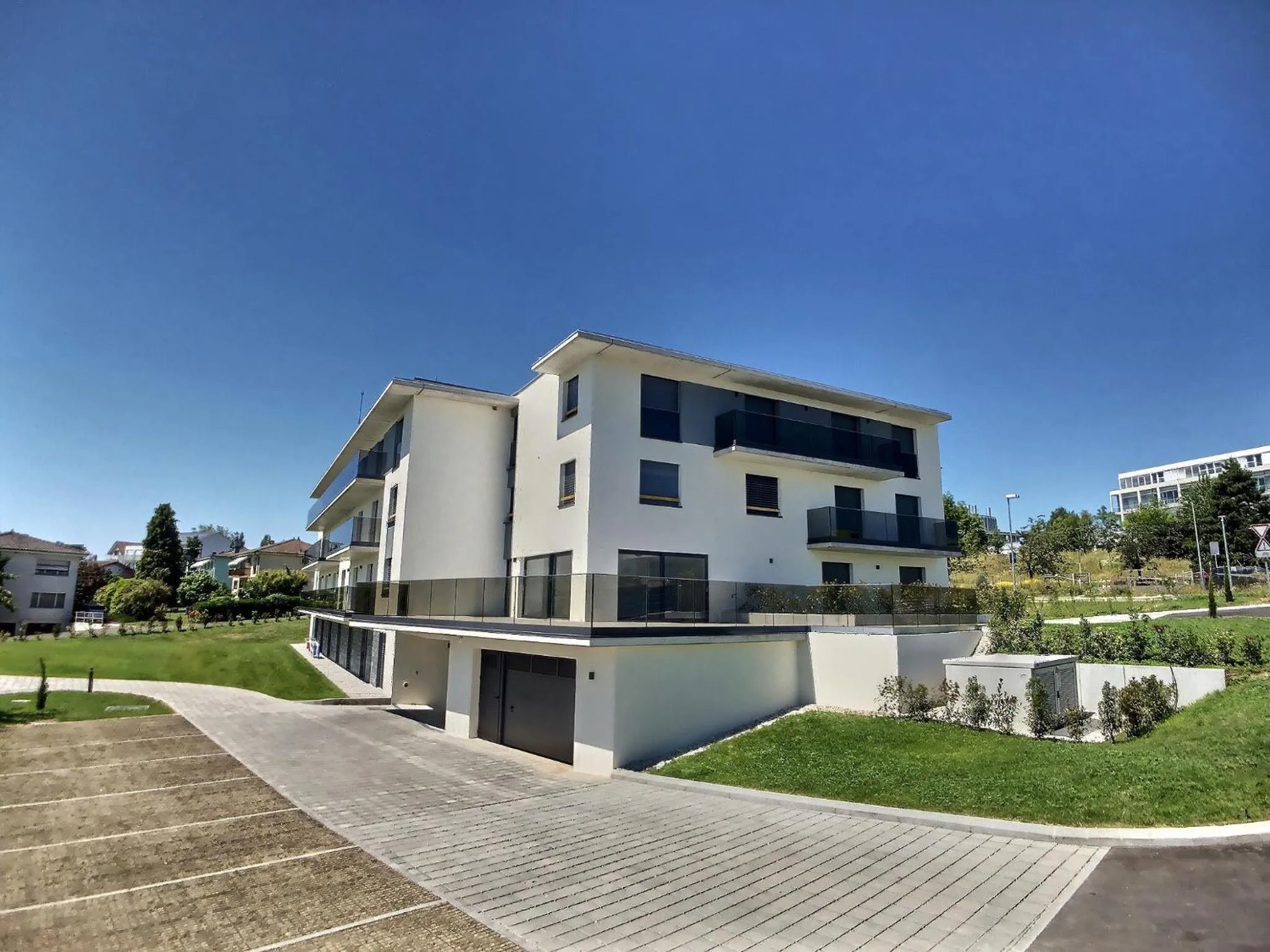 Property building in Attica Résidences, Lausanne