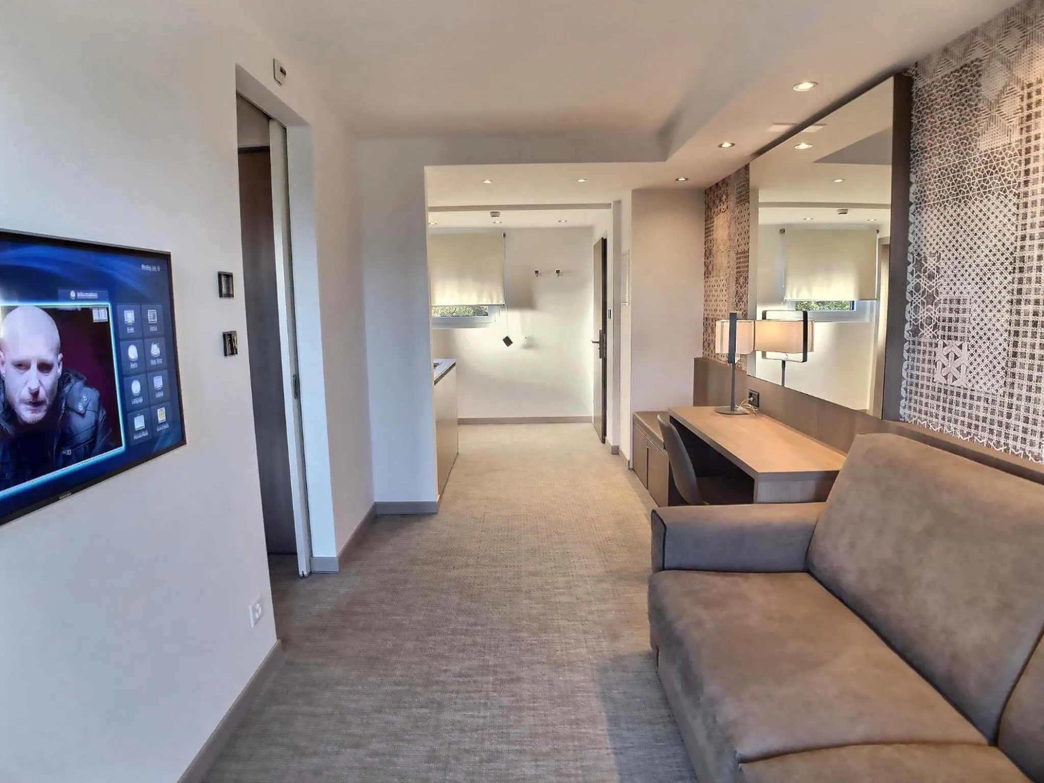 Living room in Attica Résidences, Lausanne