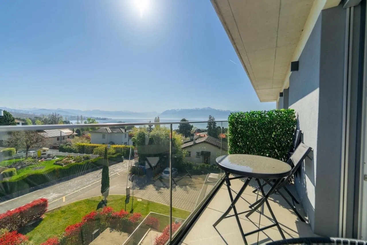 Balcony/Terrace in Attica Résidences, Lausanne