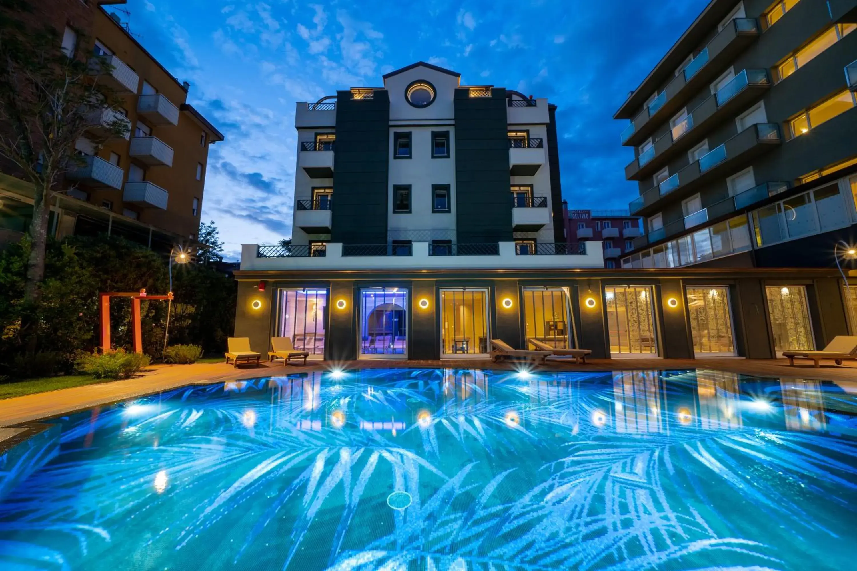 Property building, Swimming Pool in Hotel Brasil