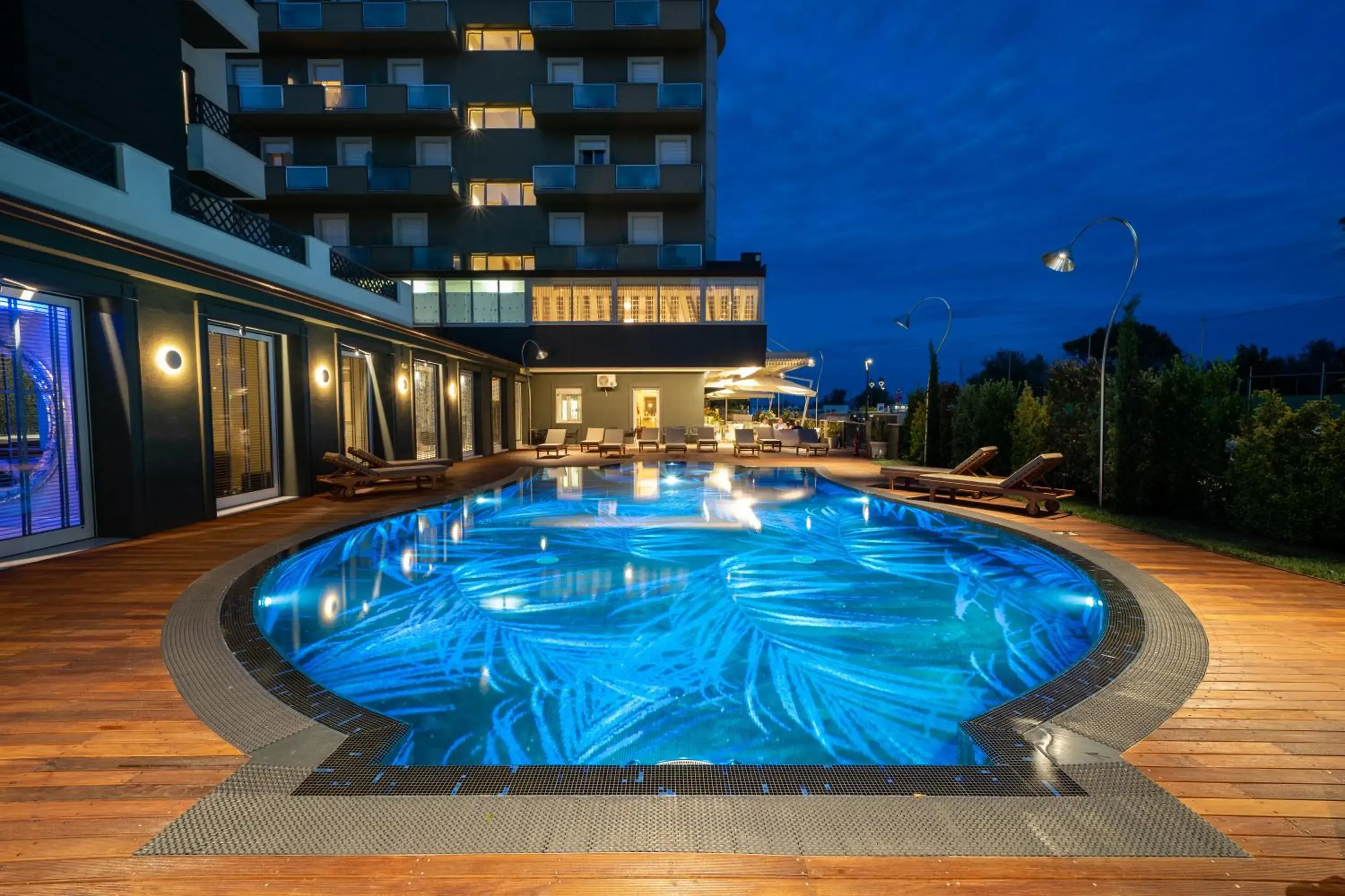 Swimming pool in Hotel Brasil