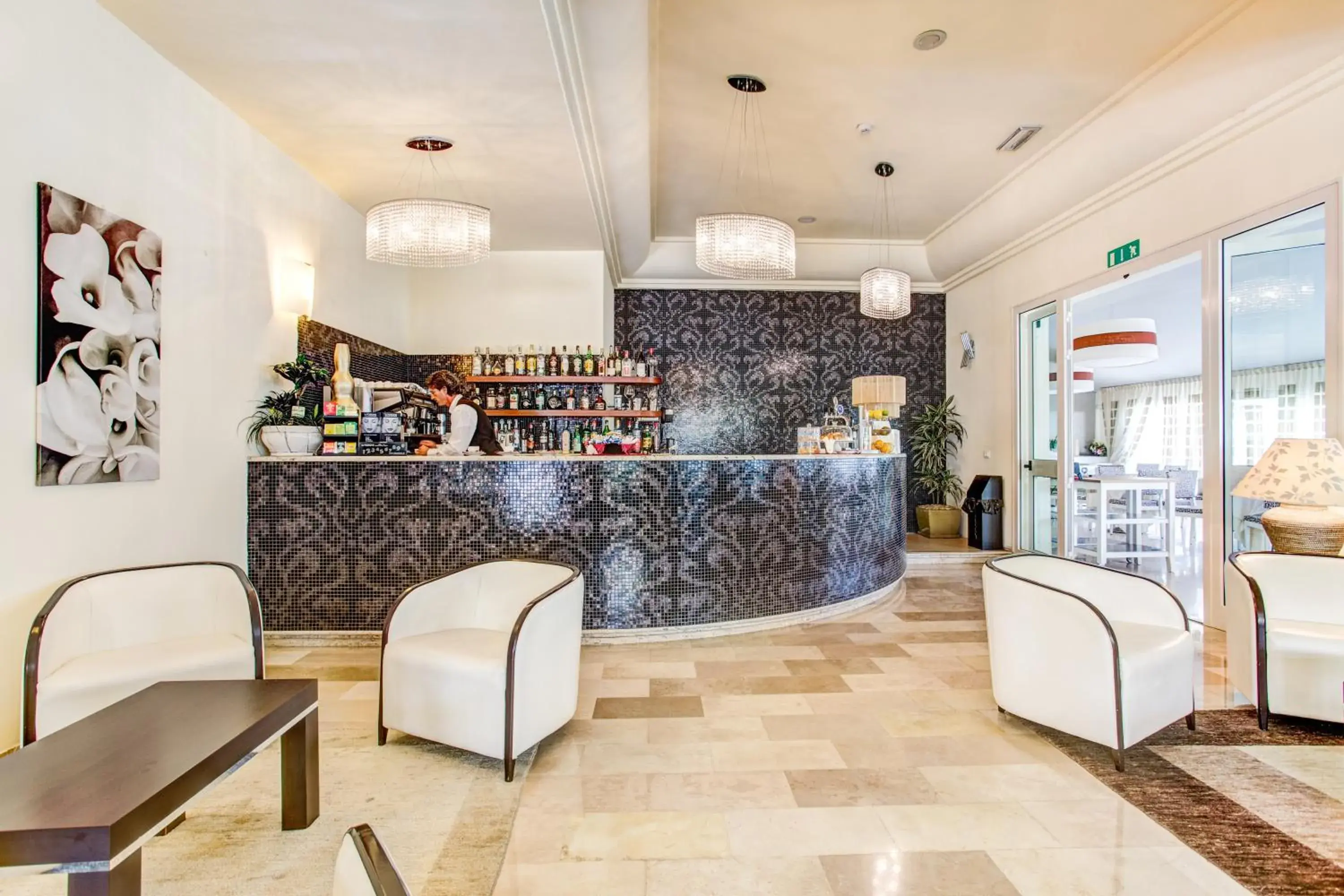 Lounge or bar, Lobby/Reception in Hotel Brasil