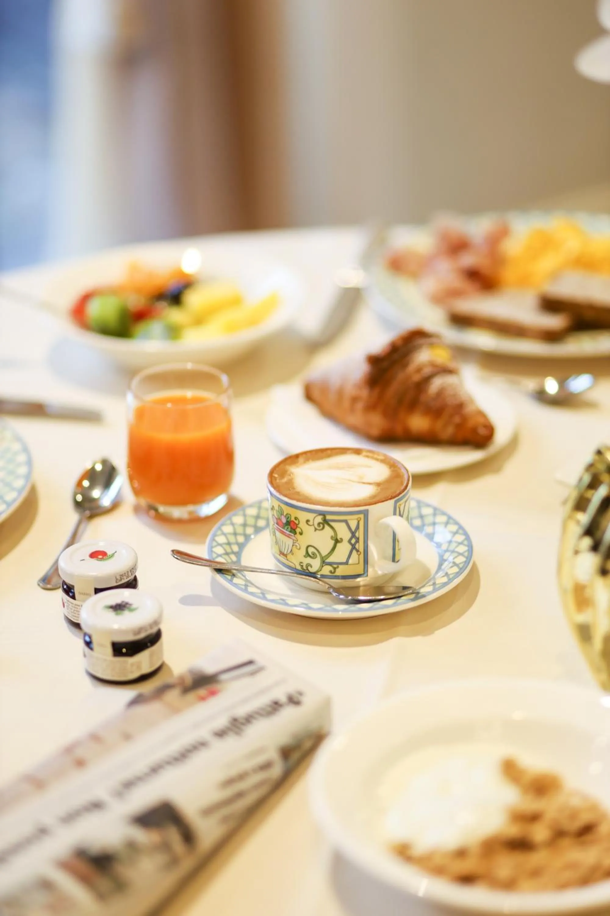Breakfast in Grand Hotel Da Vinci